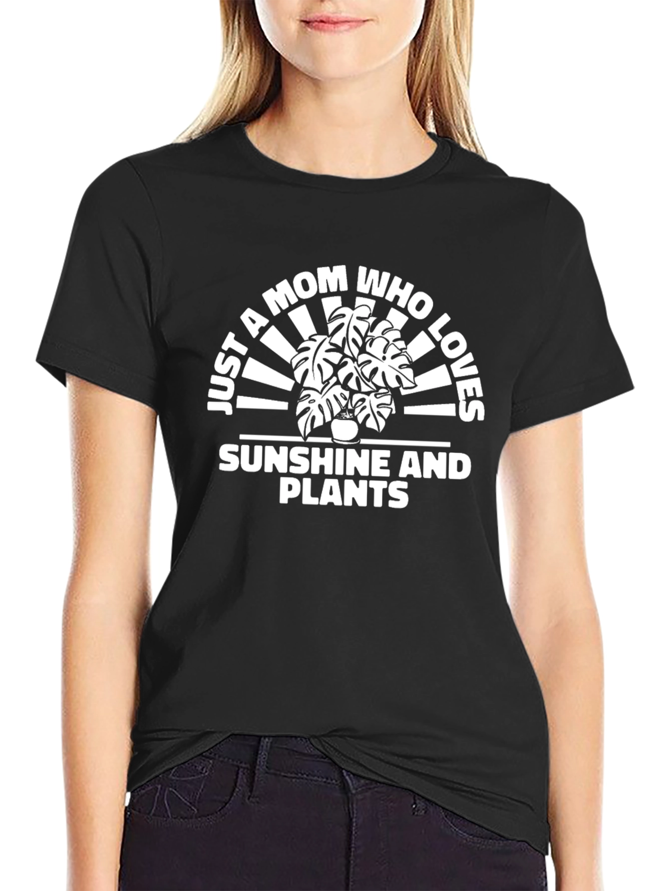 Mom Who Loves Sunshine and Plants T-Shirt