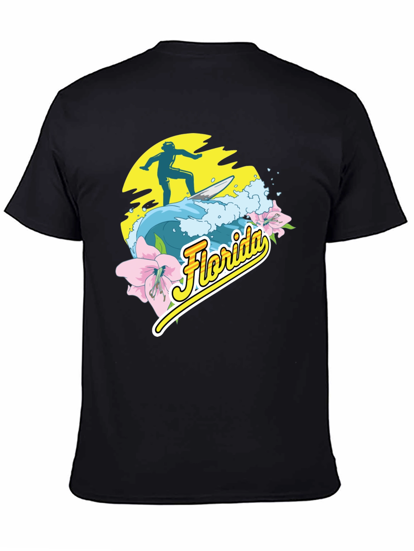 Florida Surfer Graphic T-Shirt