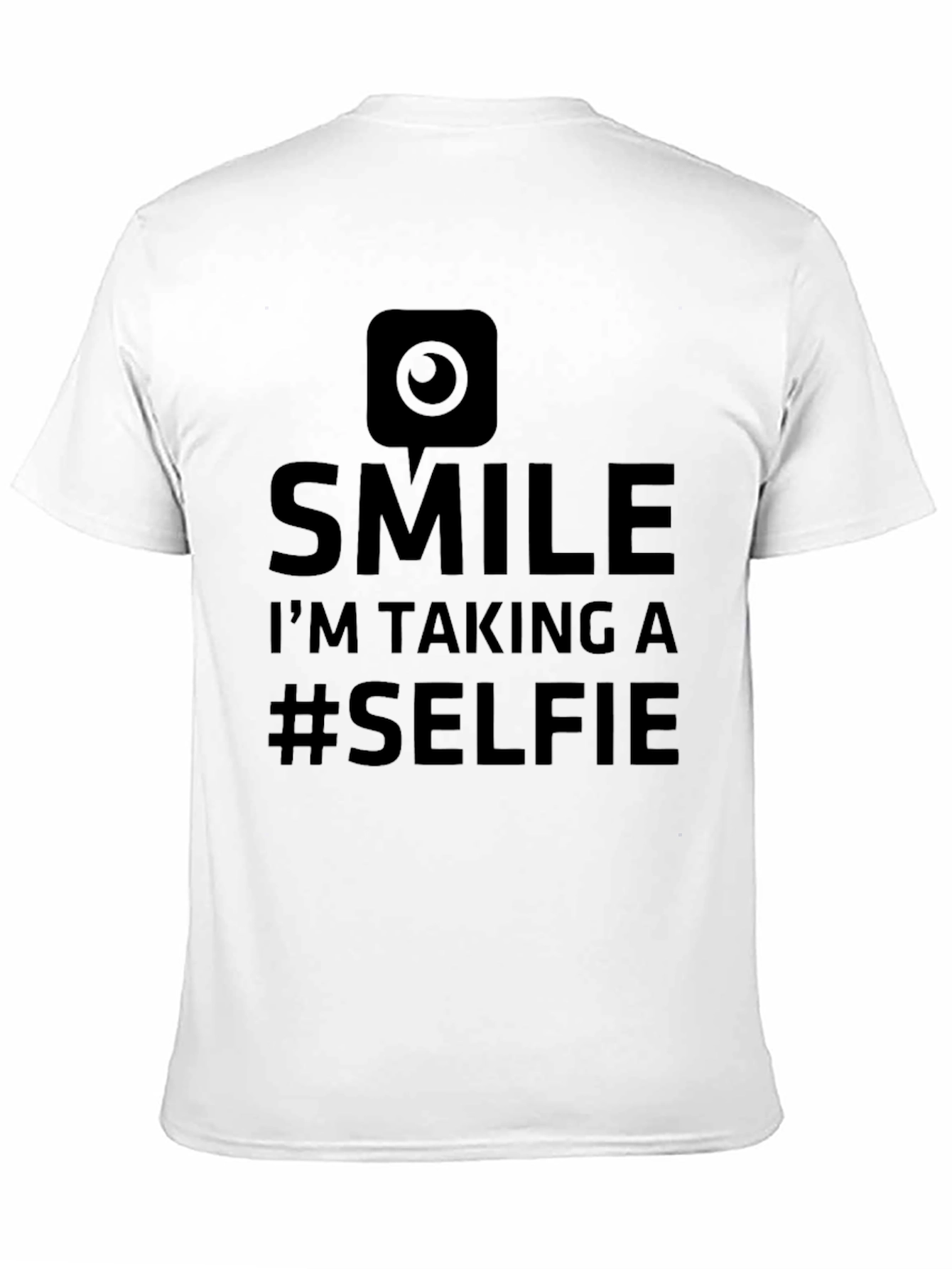 Smile Selfie Graphic T-Shirt - Trendy Fun Apparel