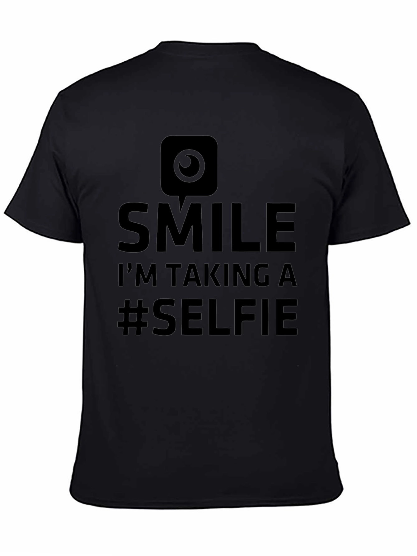 Smile Selfie Graphic T-Shirt - Trendy Fun Apparel