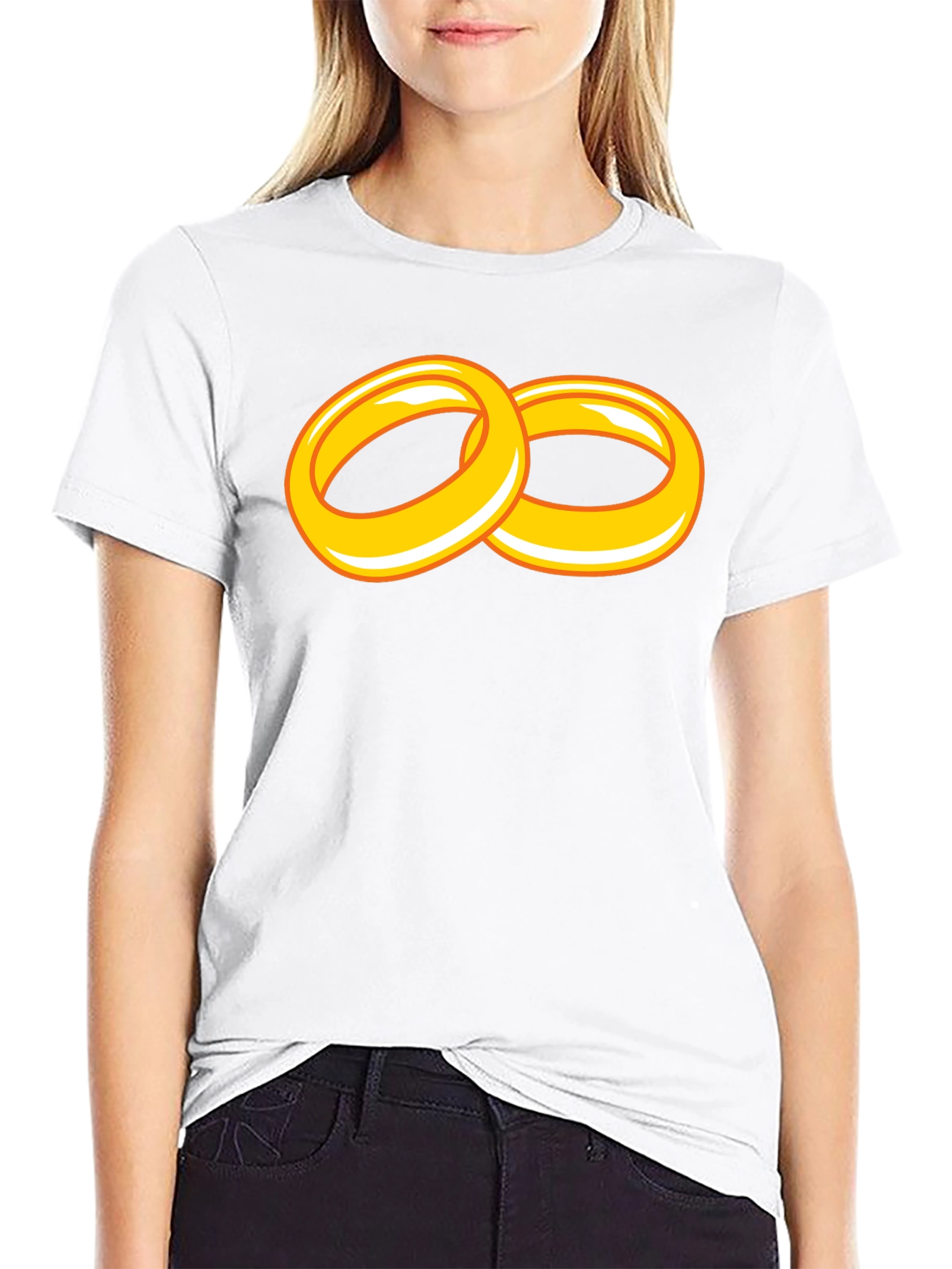 Sonic Rings Black T-Shirt