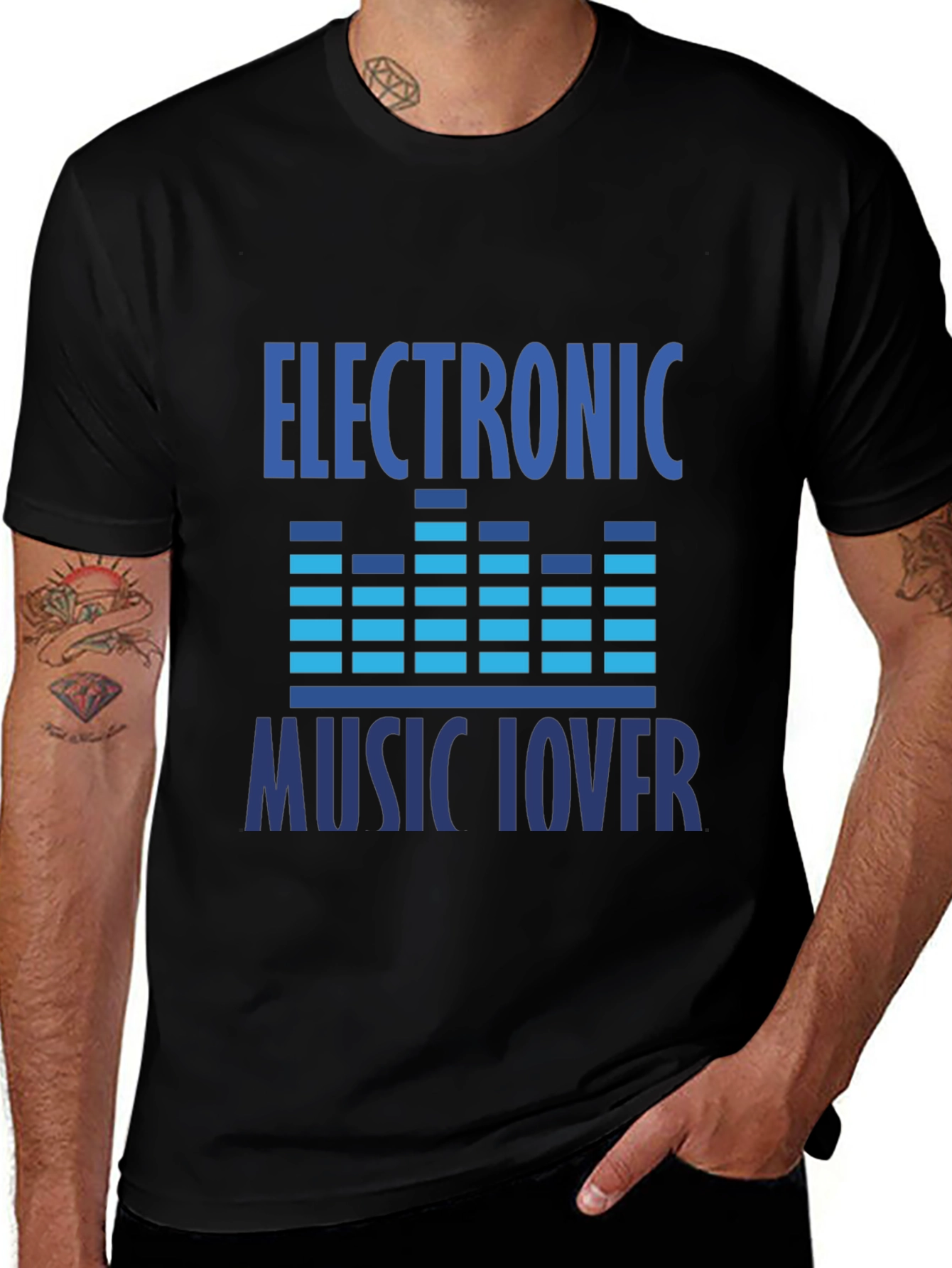Electronic Music Lover Graphic T-Shirt