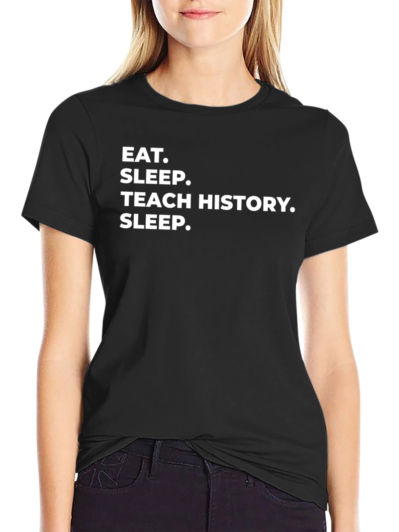 Eat Sleep Teach History Sleep T-Shirt