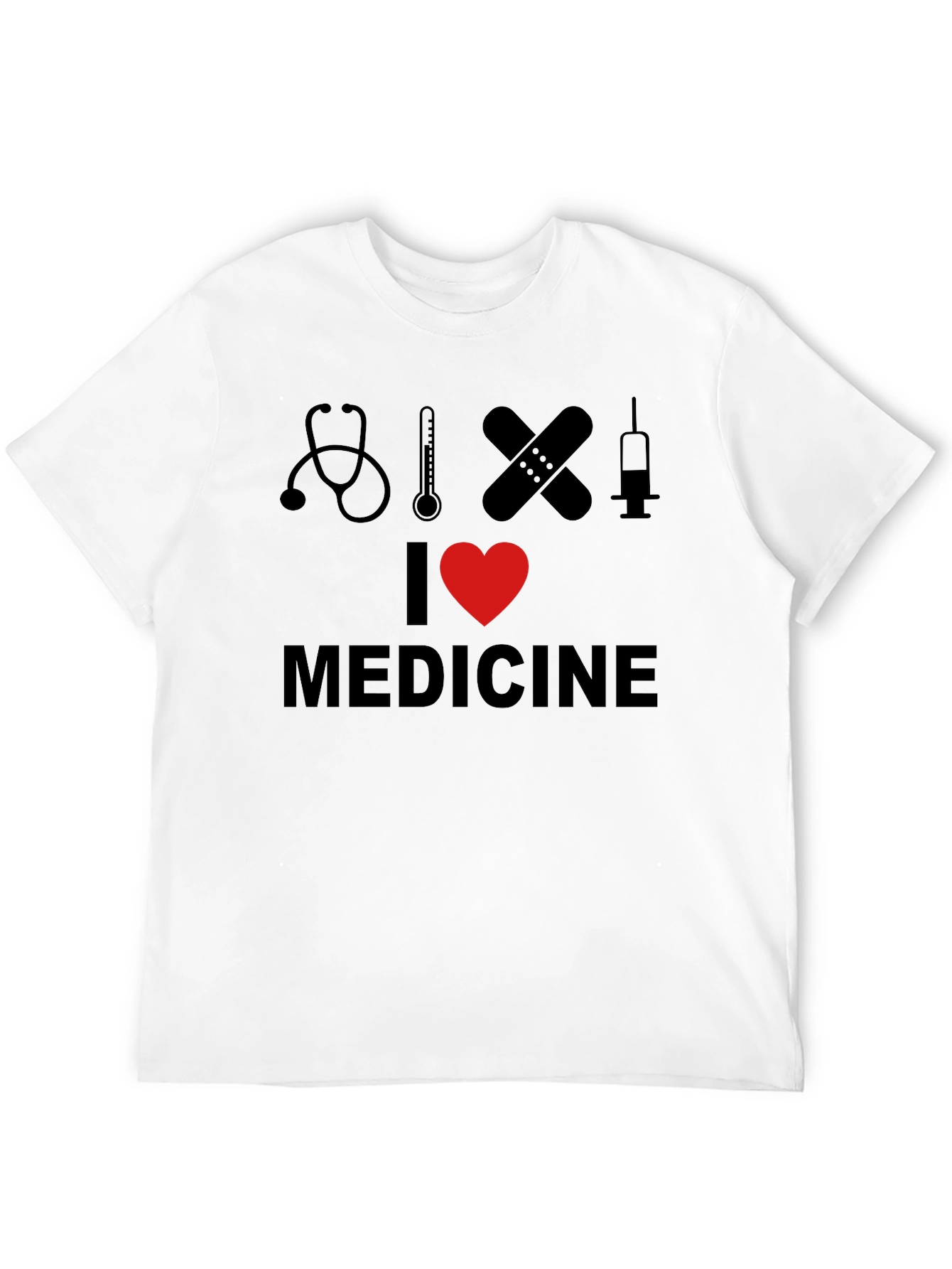 I Heart Medicine Black T-Shirt