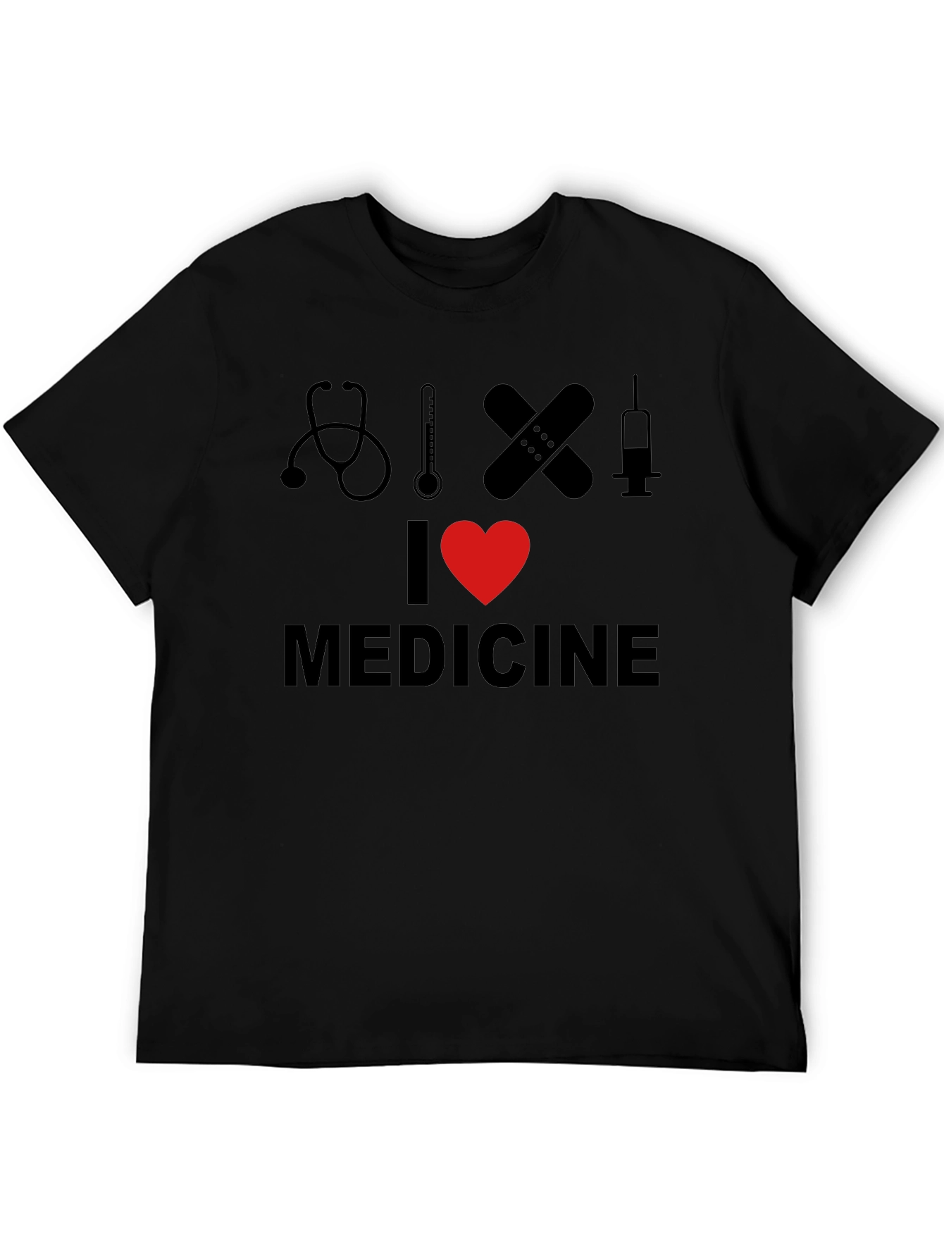 I Heart Medicine Black T-Shirt