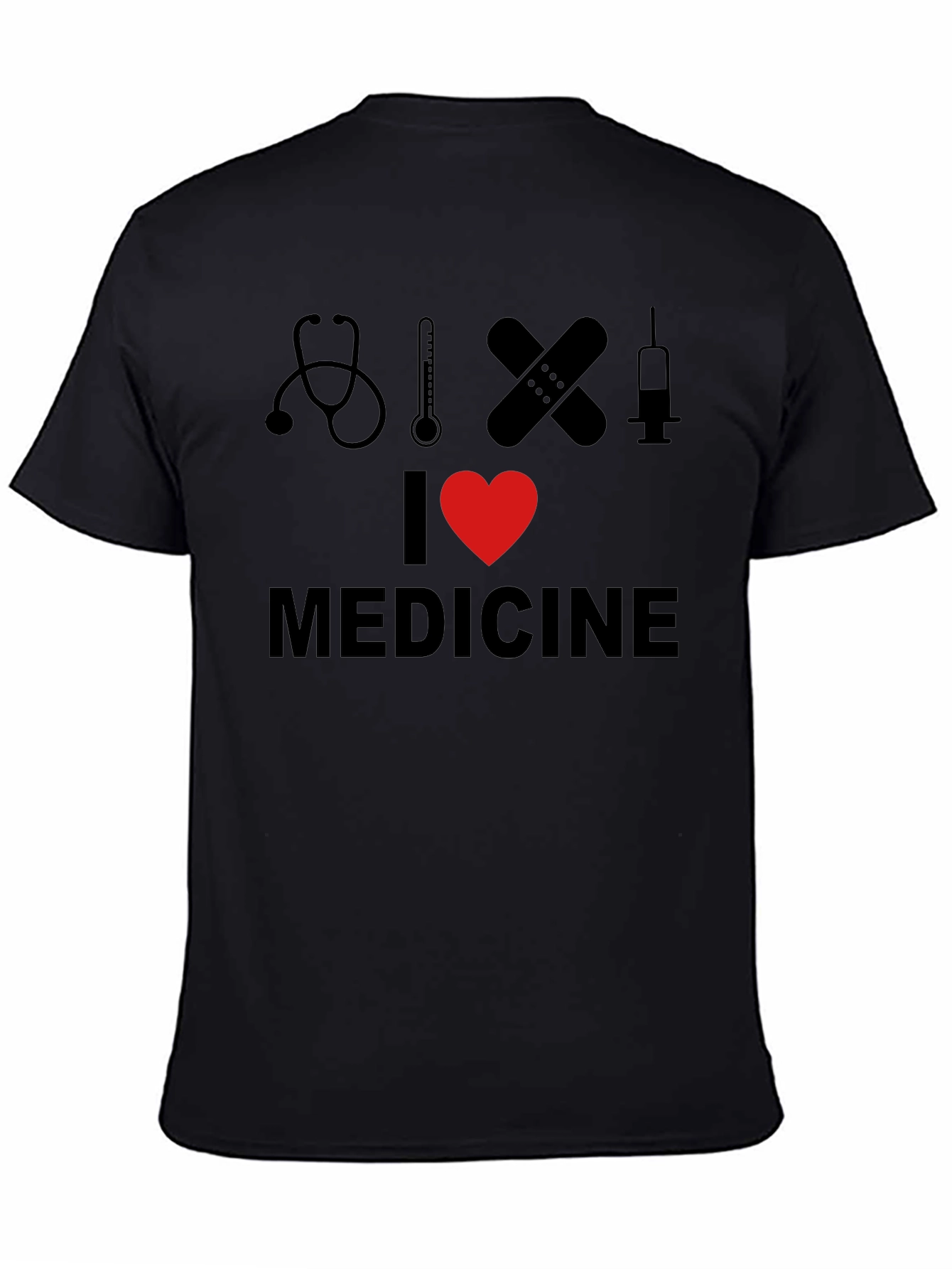 I Heart Medicine Black T-Shirt