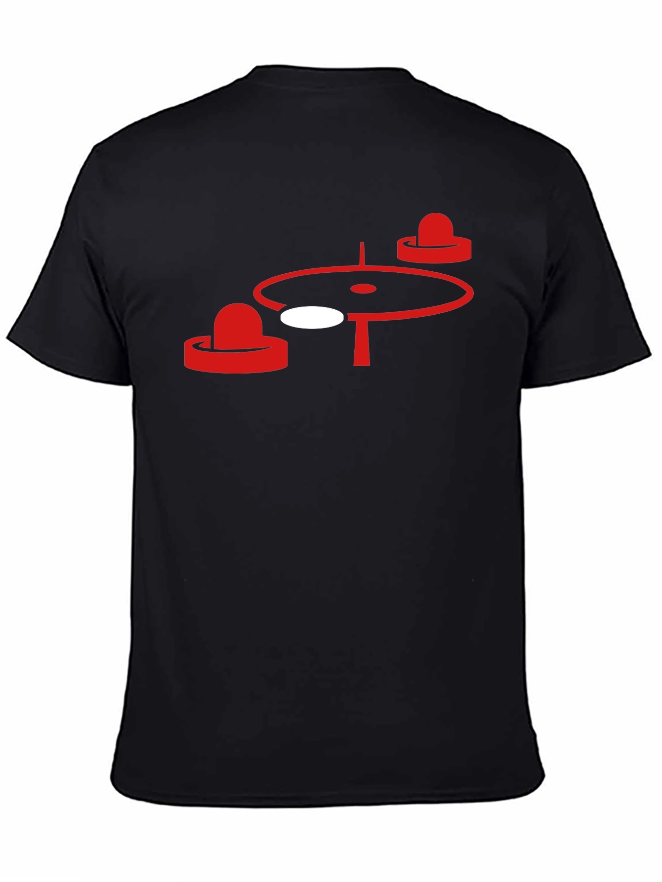 Air Hockey Graphic Tee - Black