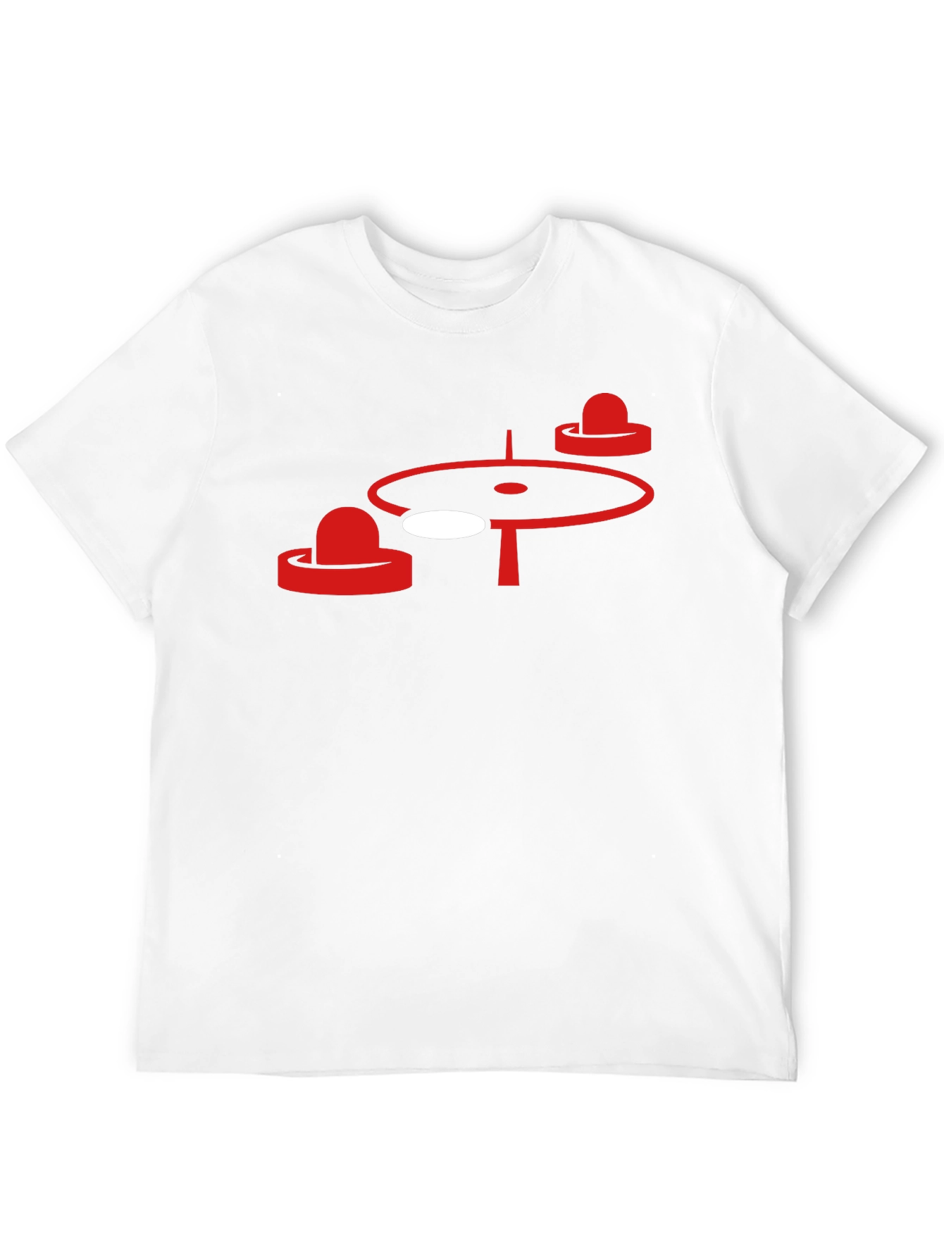Air Hockey Graphic Tee - Black