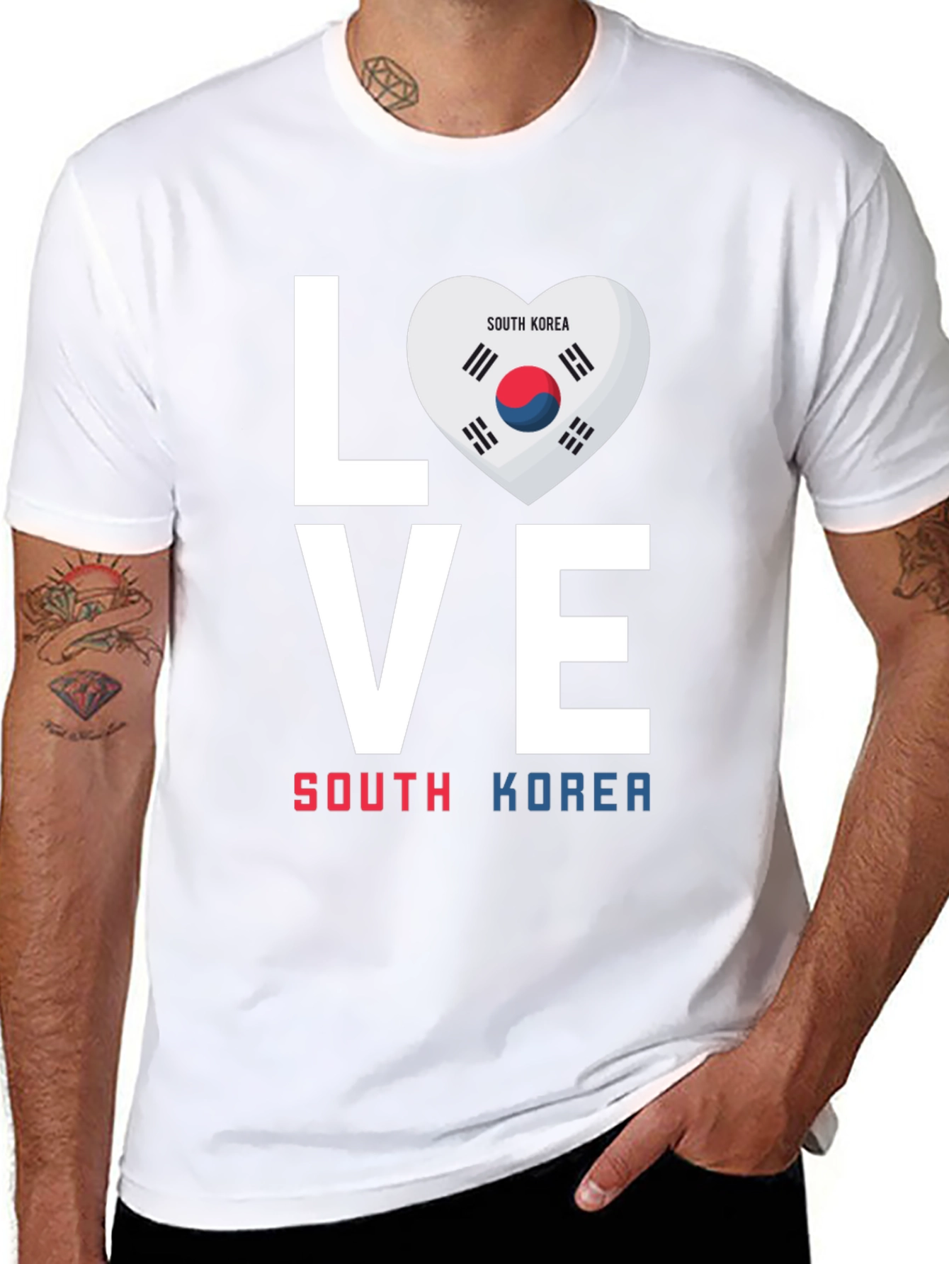 Love South Korea T-Shirt