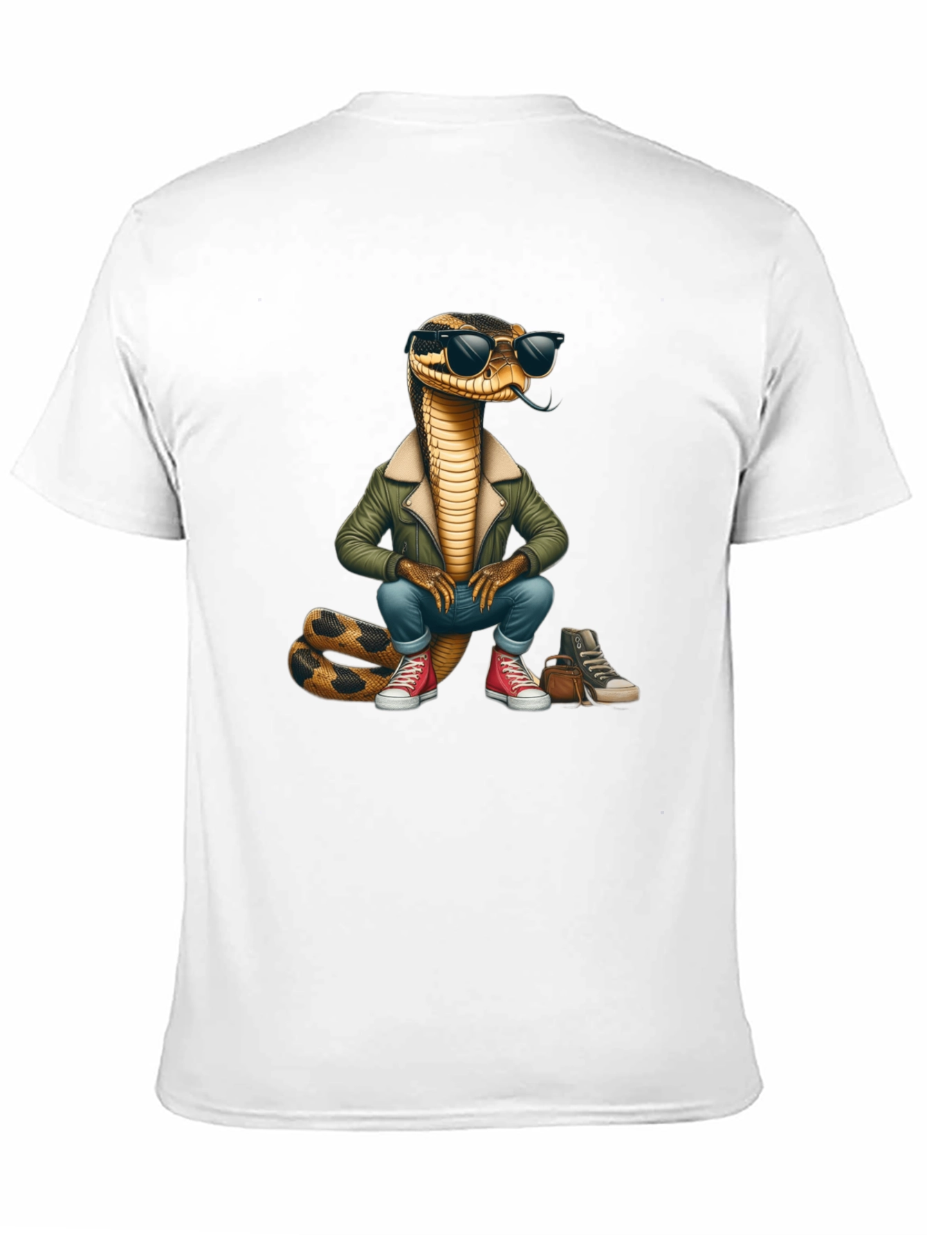 Cool Snake T-Shirt - Stylish Reptile Tee