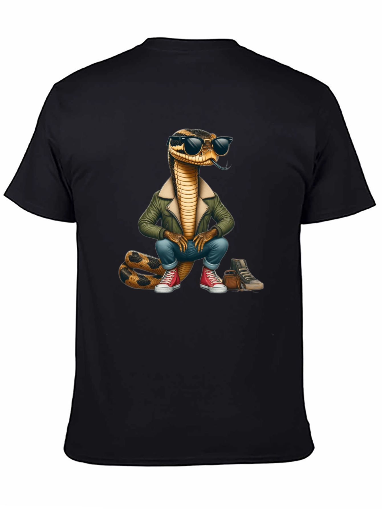 Cool Snake T-Shirt - Stylish Reptile Tee