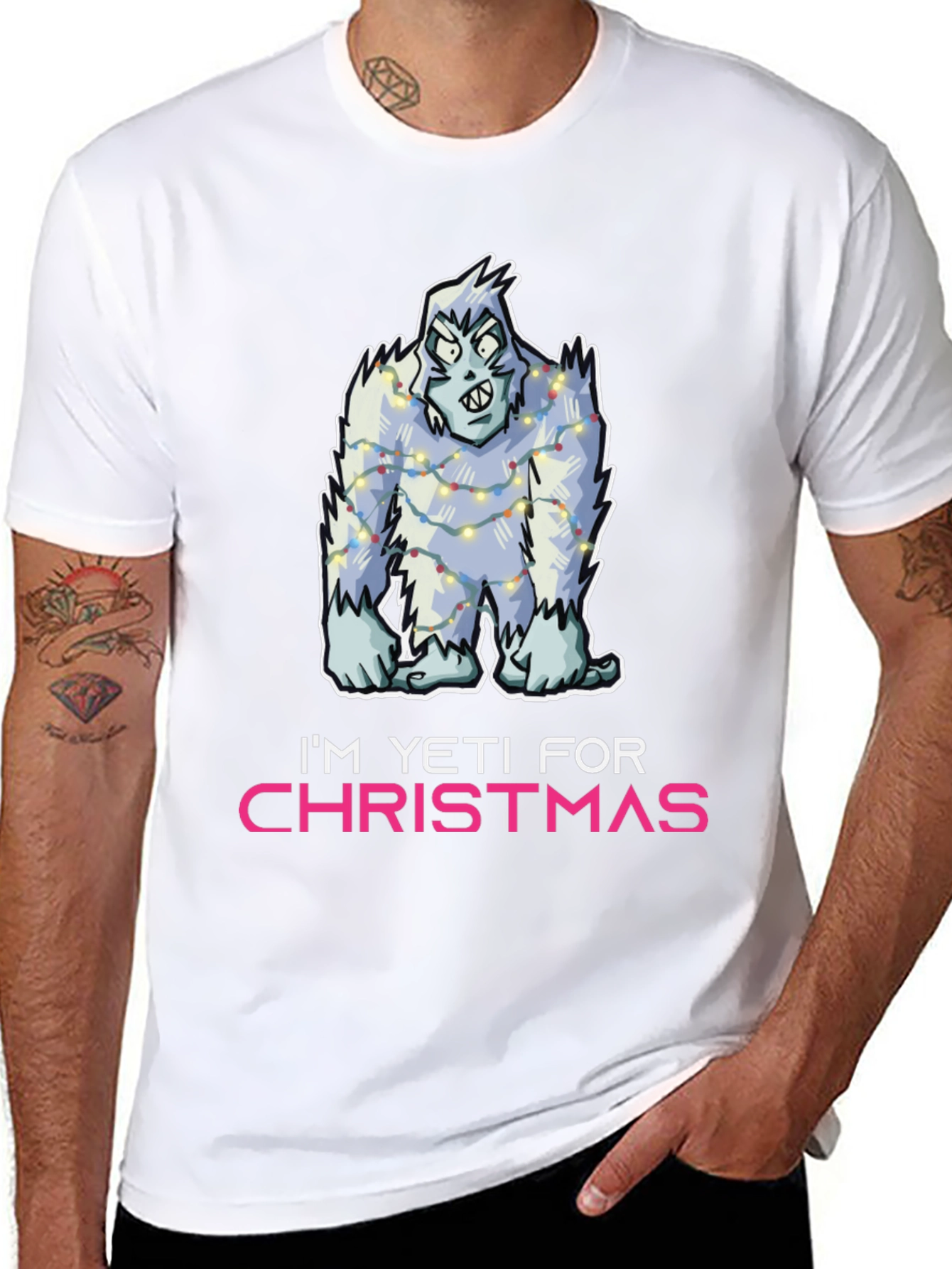 Yeti For Christmas Graphic Tee