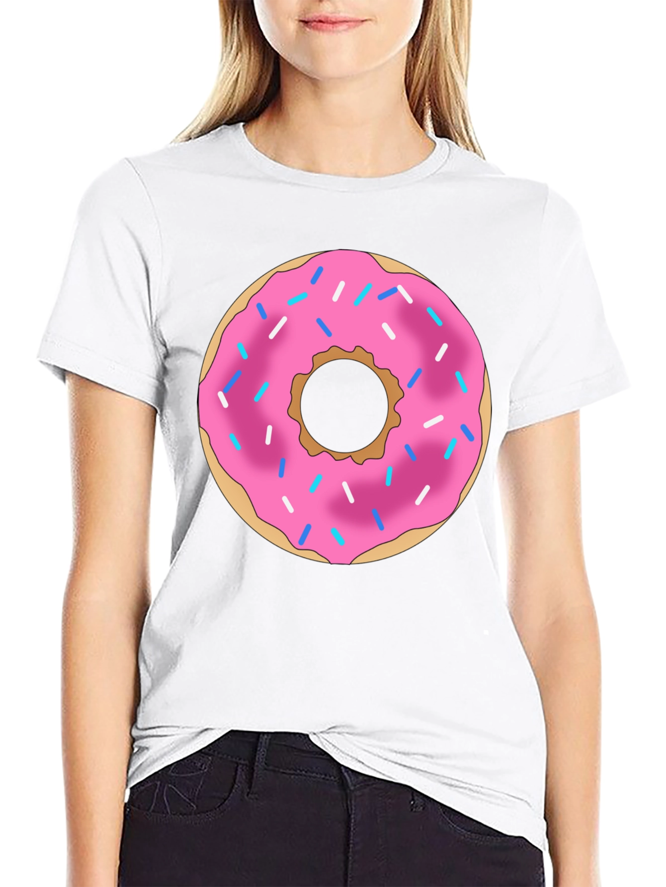 Donut Graphic T-Shirt - Casual Style