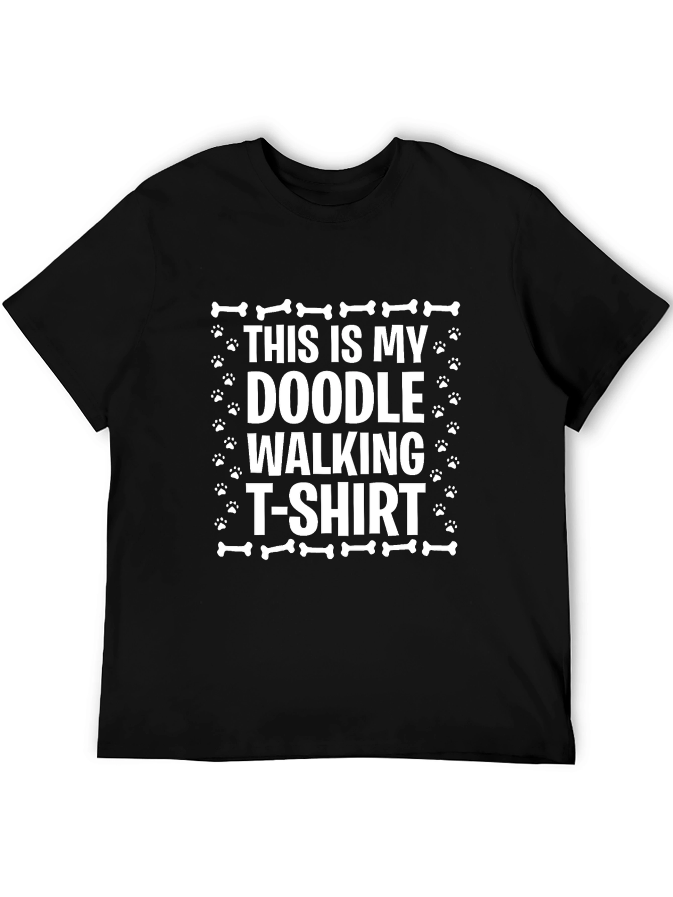 Doodle Walking T-Shirt - Dog Lover Apparel