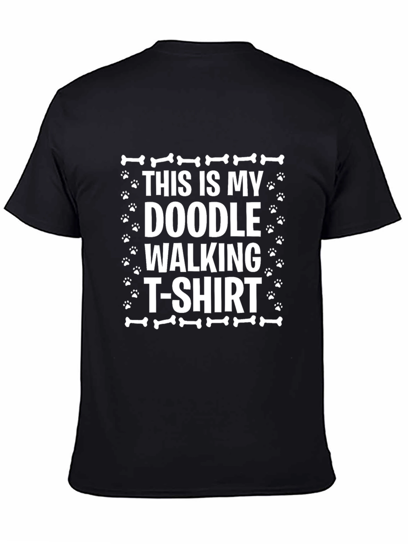 Doodle Walking T-Shirt - Dog Lover Apparel
