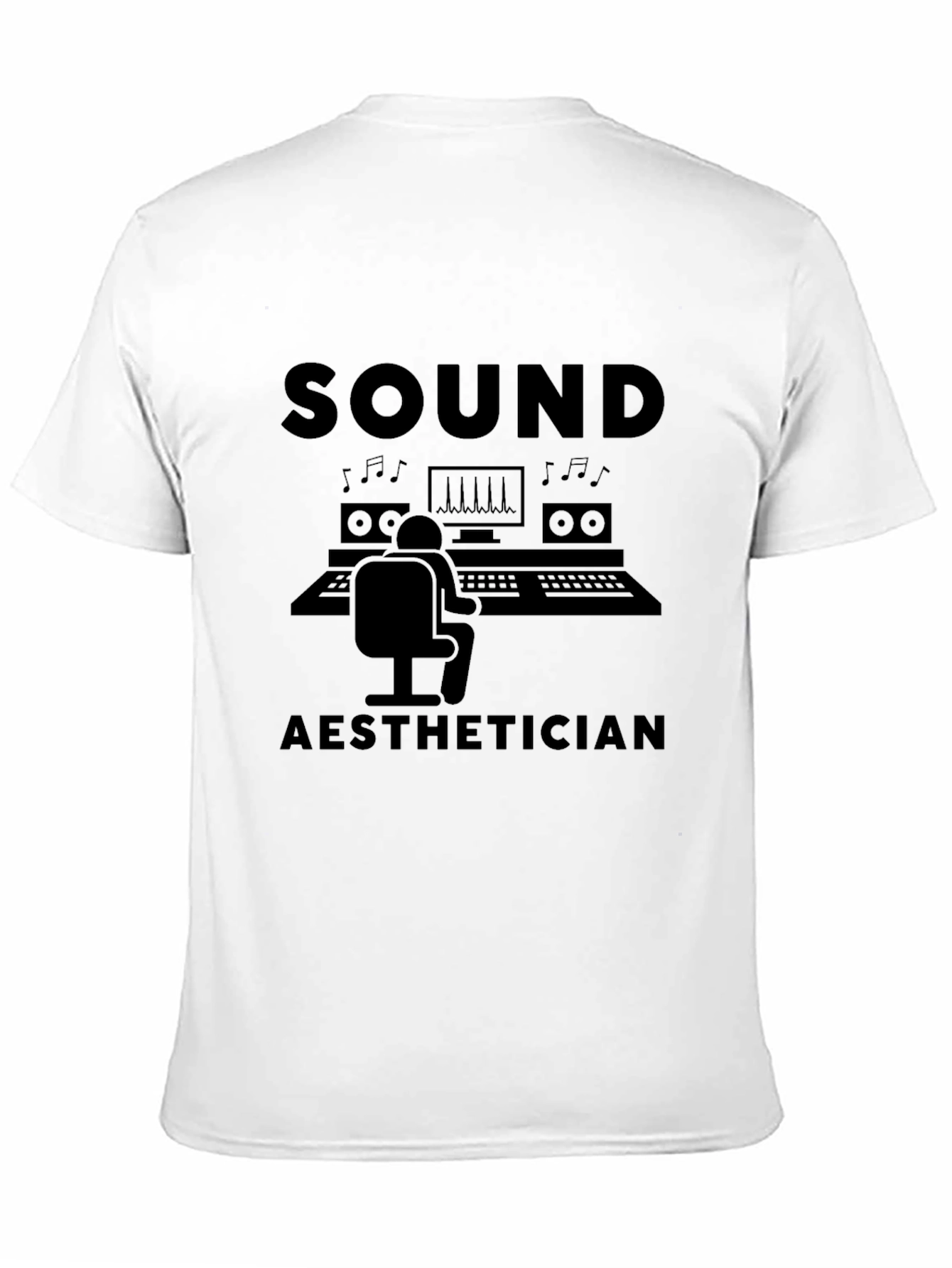 Sound Aesthetician Black T-Shirt
