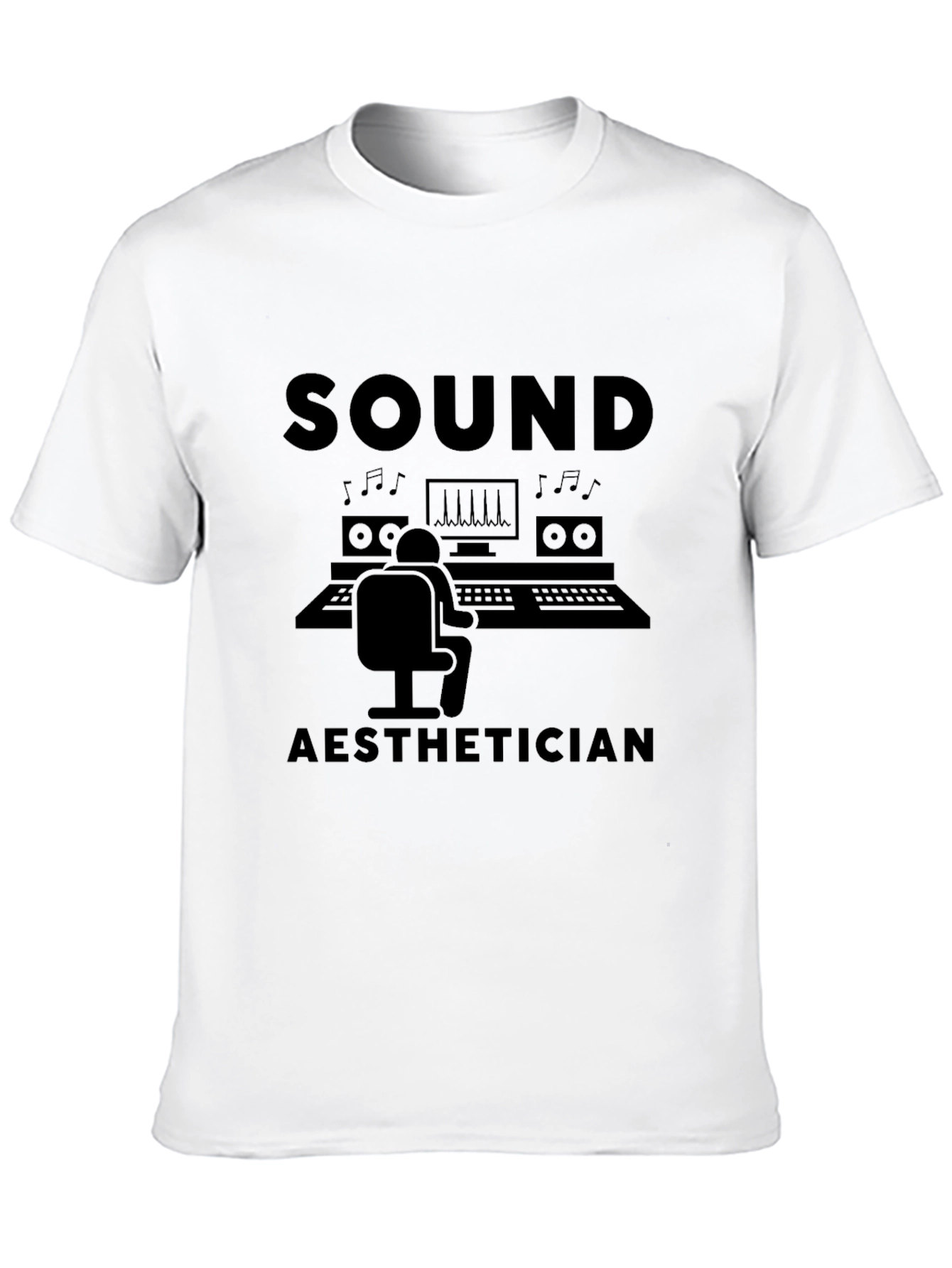 Sound Aesthetician Black T-Shirt
