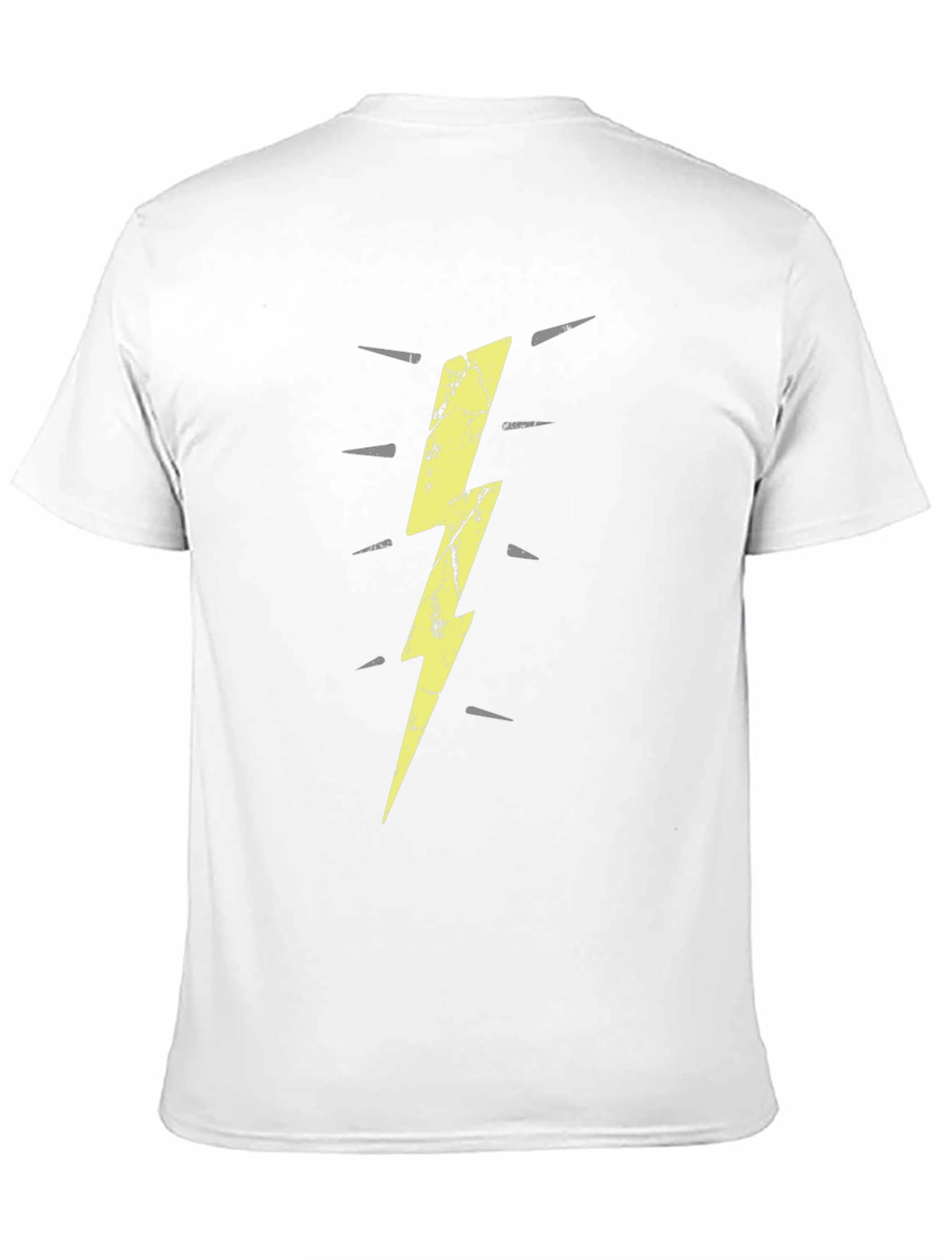 Lightning Bolt Graphic Tee - Black