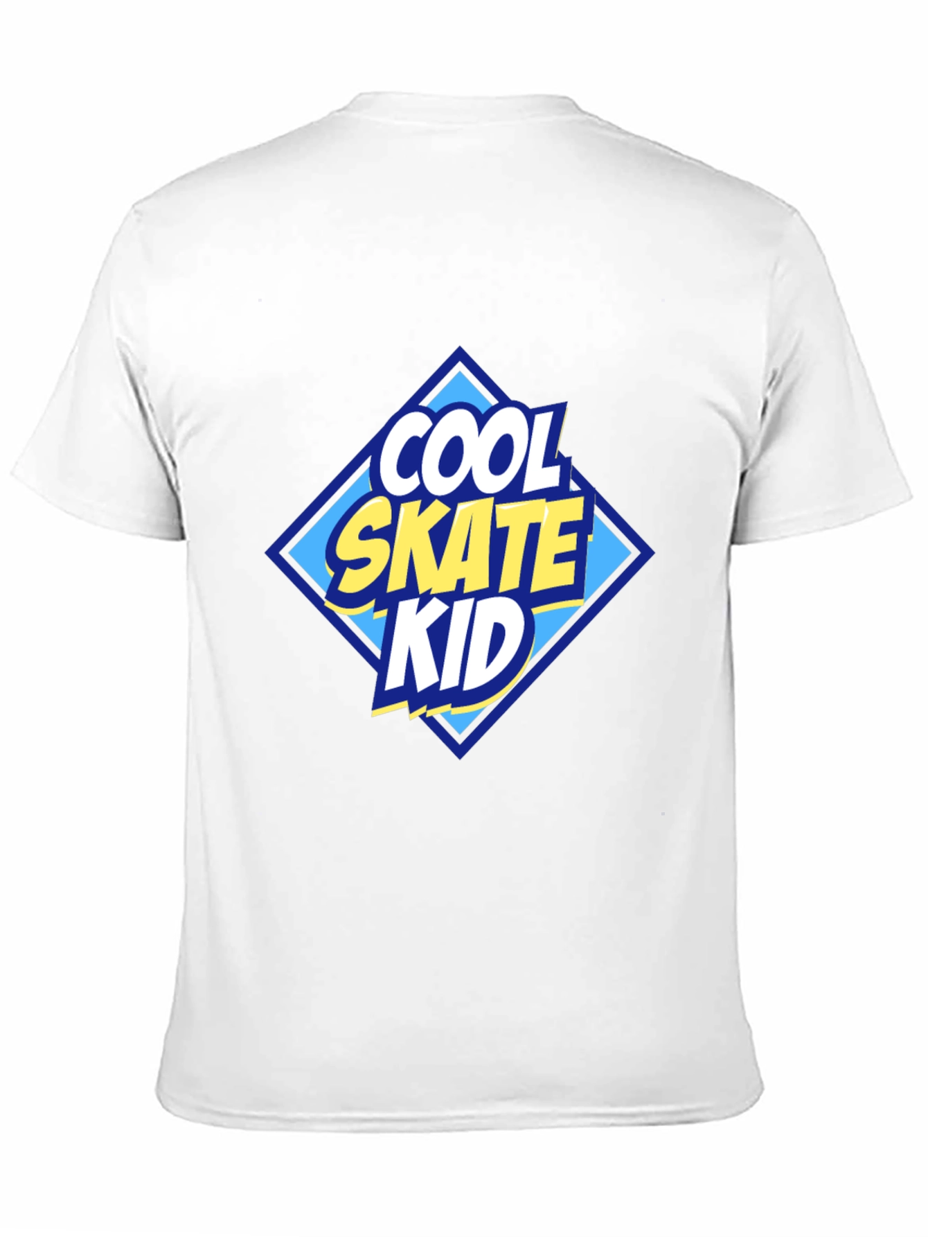 Cool Skate Kid Graphic T-Shirt - Black