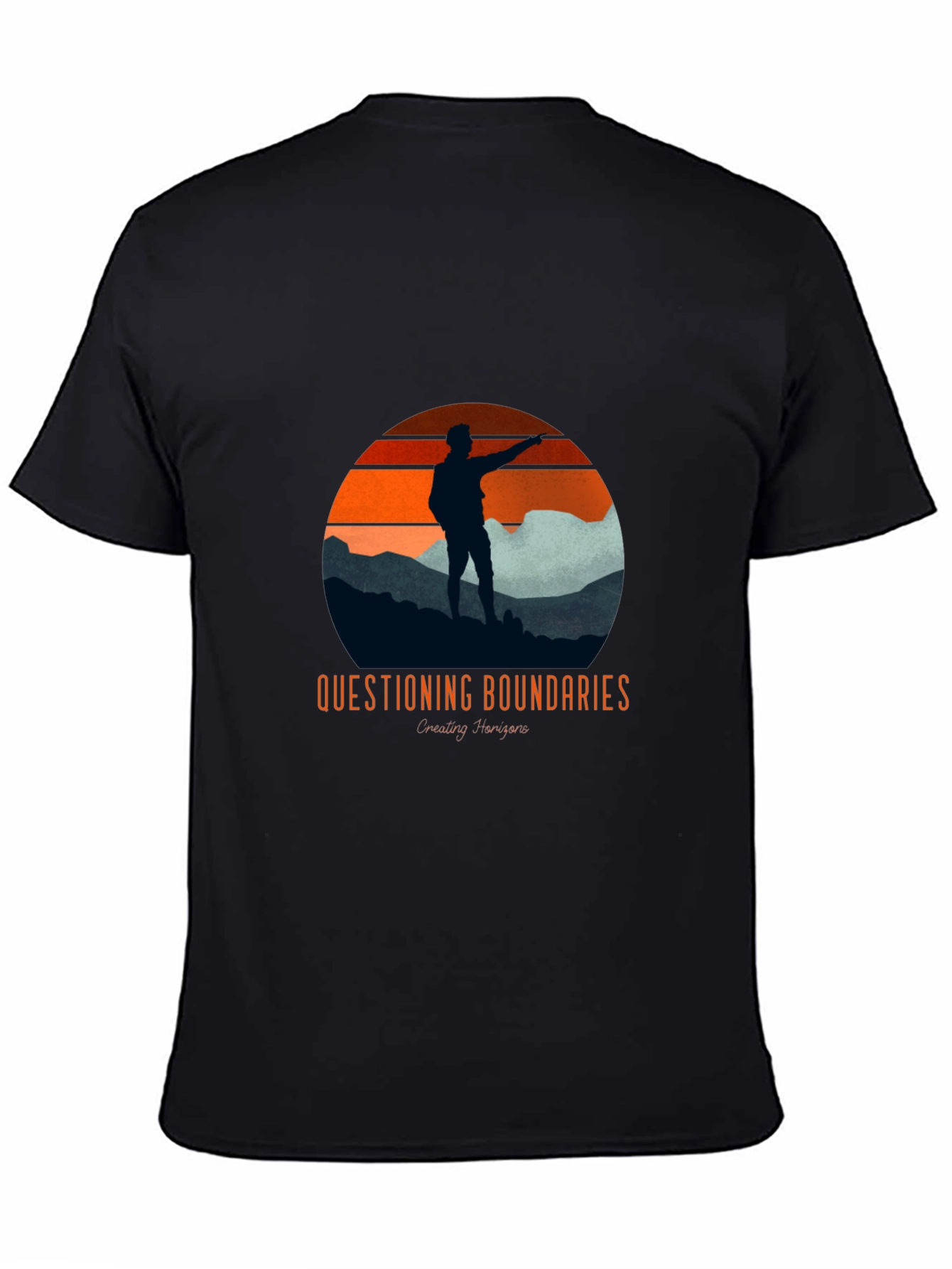 Questioning Boundaries Graphic T-Shirt