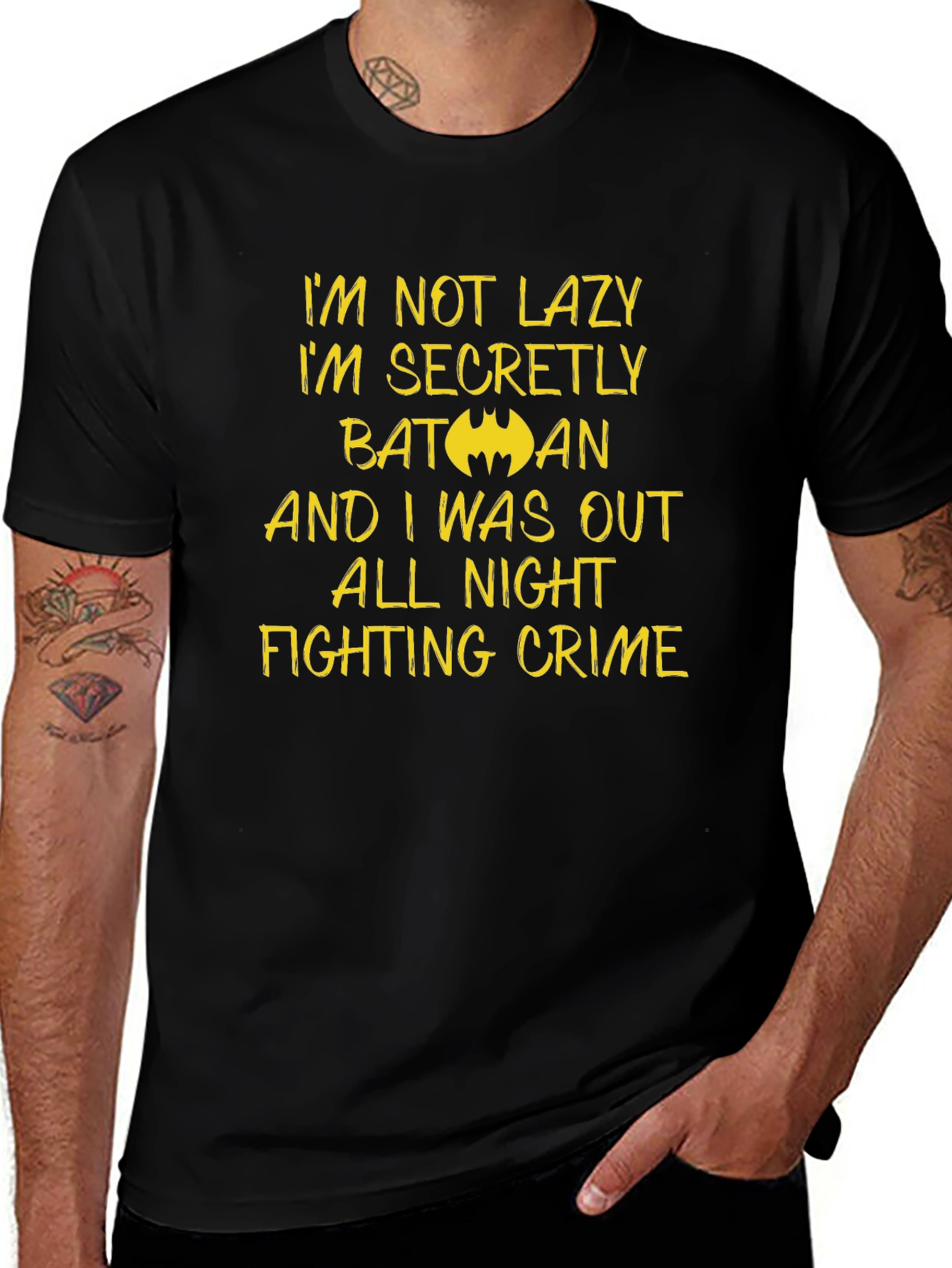 Batman Secretly Fighting Crime T-Shirt