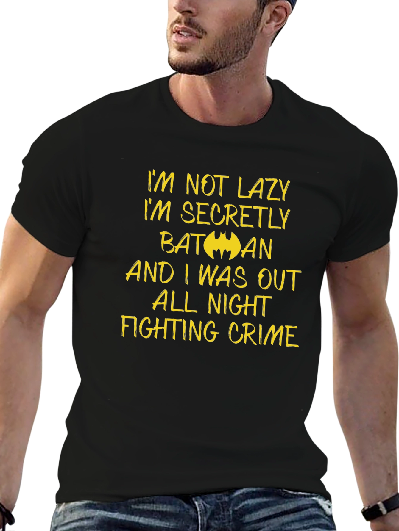 Batman Secretly Fighting Crime T-Shirt