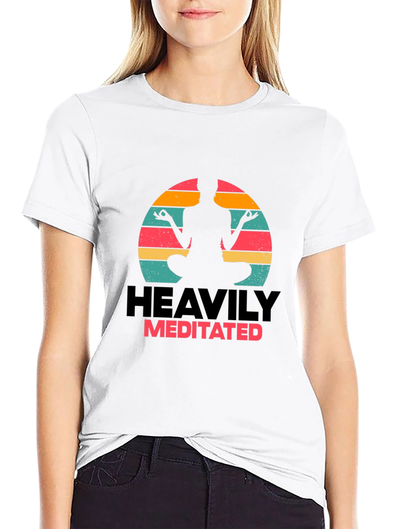 Heavily Meditated Graphic T-Shirt