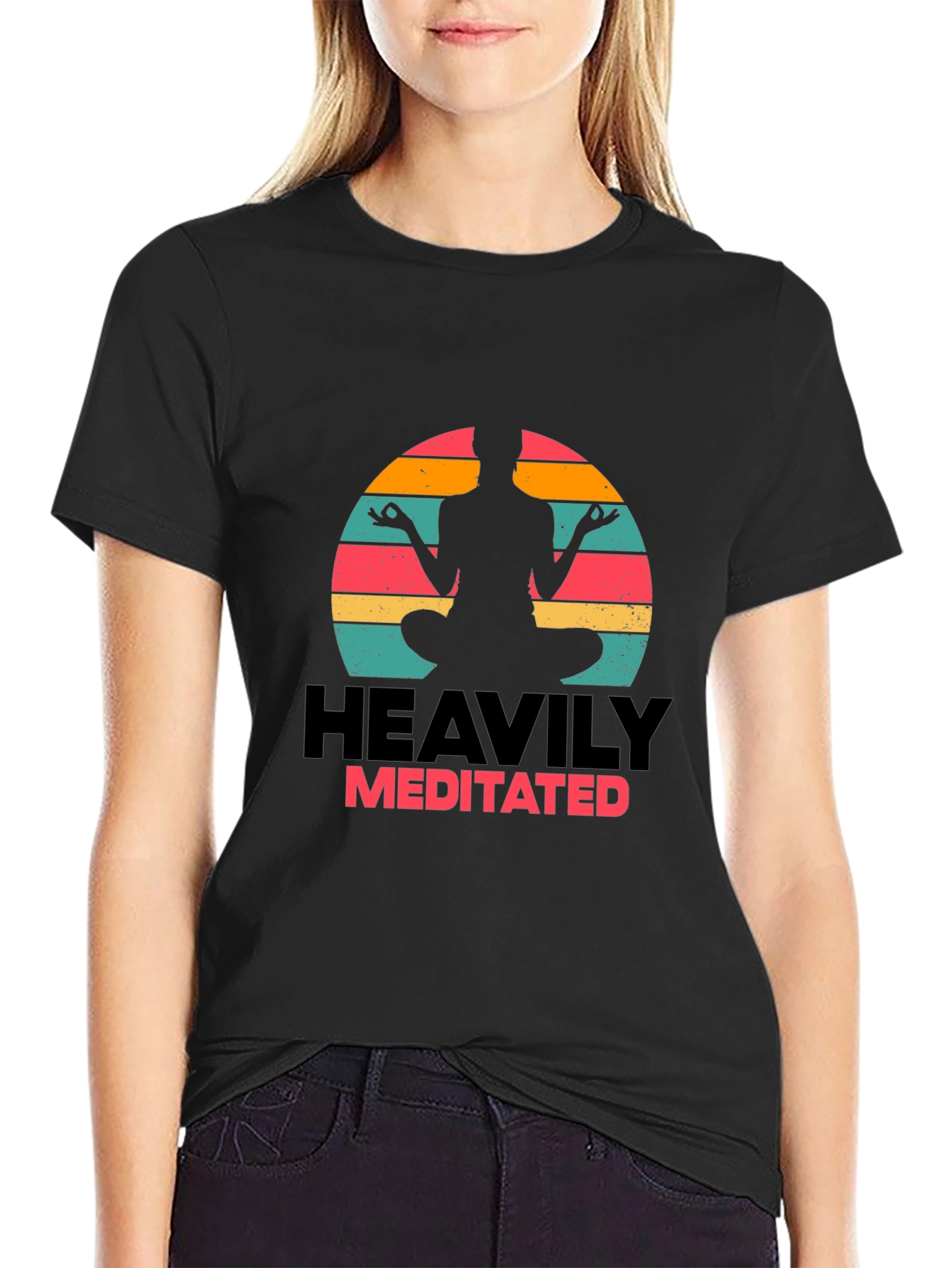 Heavily Meditated Graphic T-Shirt