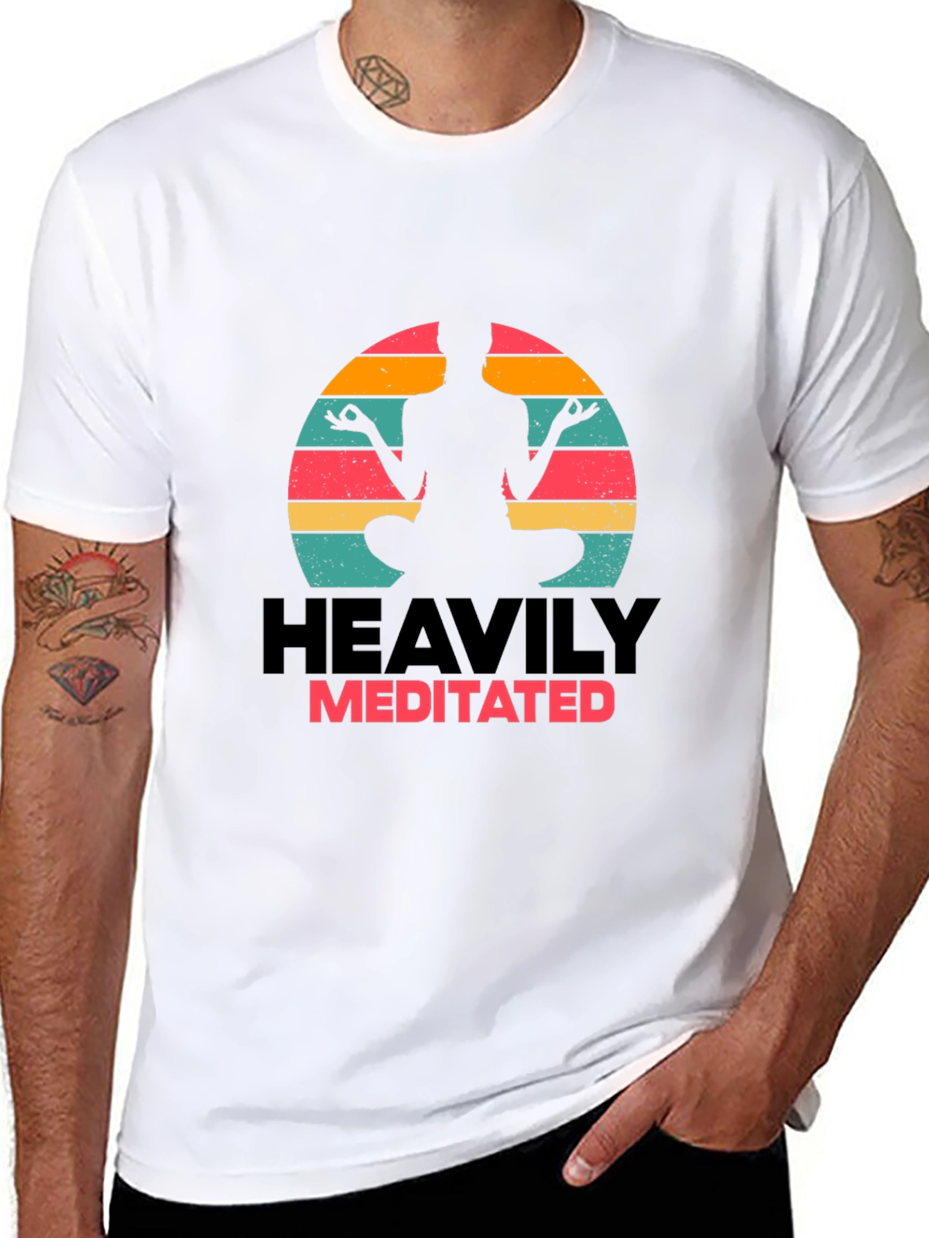 Heavily Meditated Graphic T-Shirt