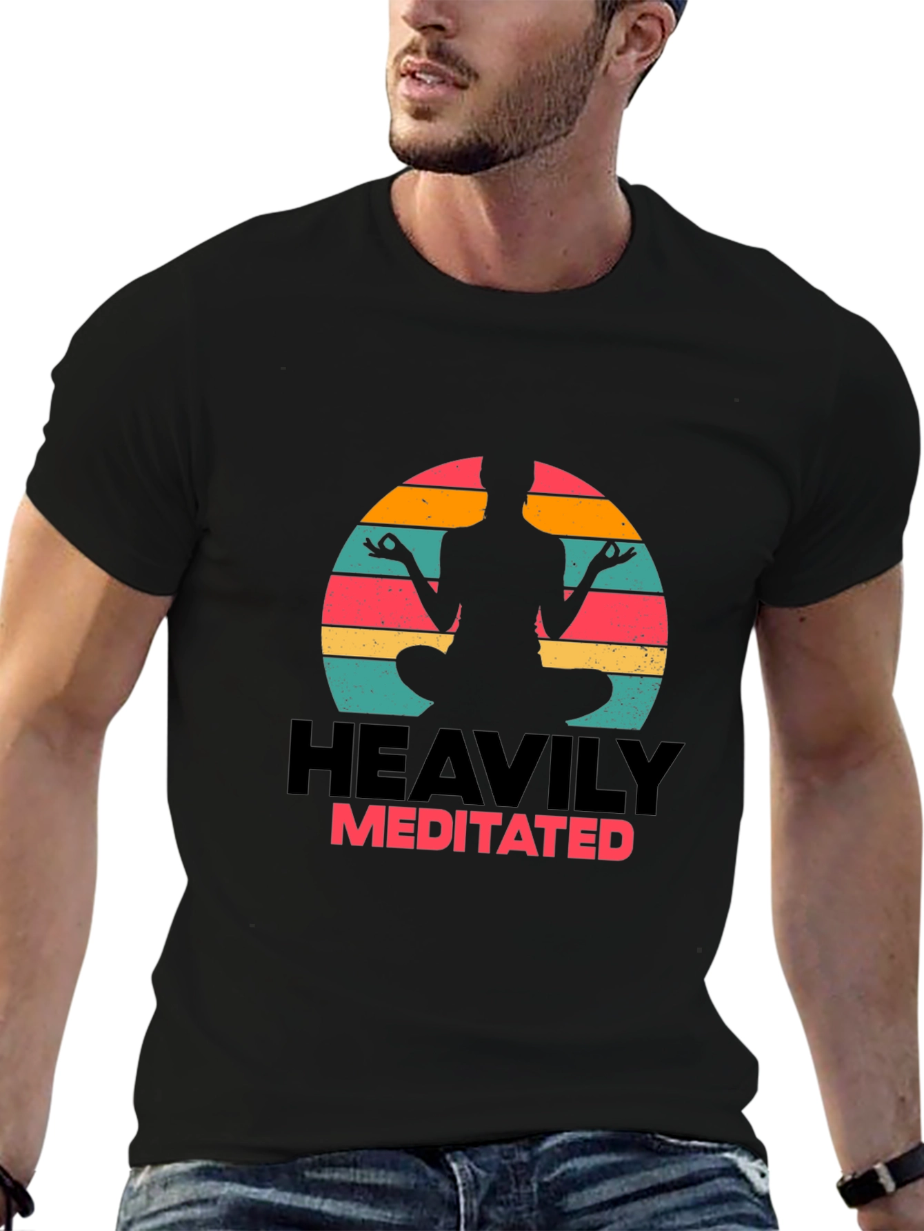 Heavily Meditated Graphic T-Shirt