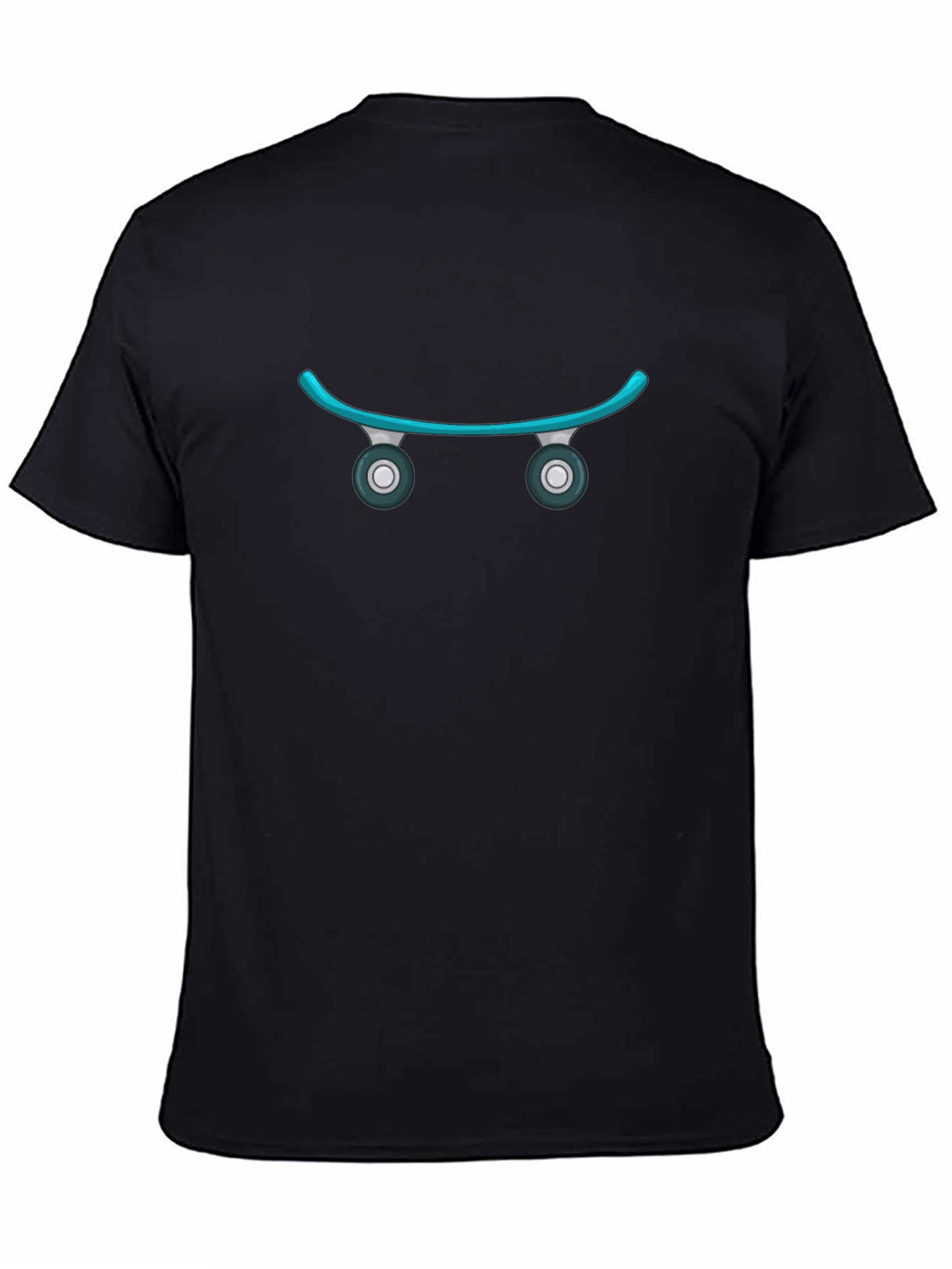 Skateboard Graphic T-Shirt - Cool & Casual