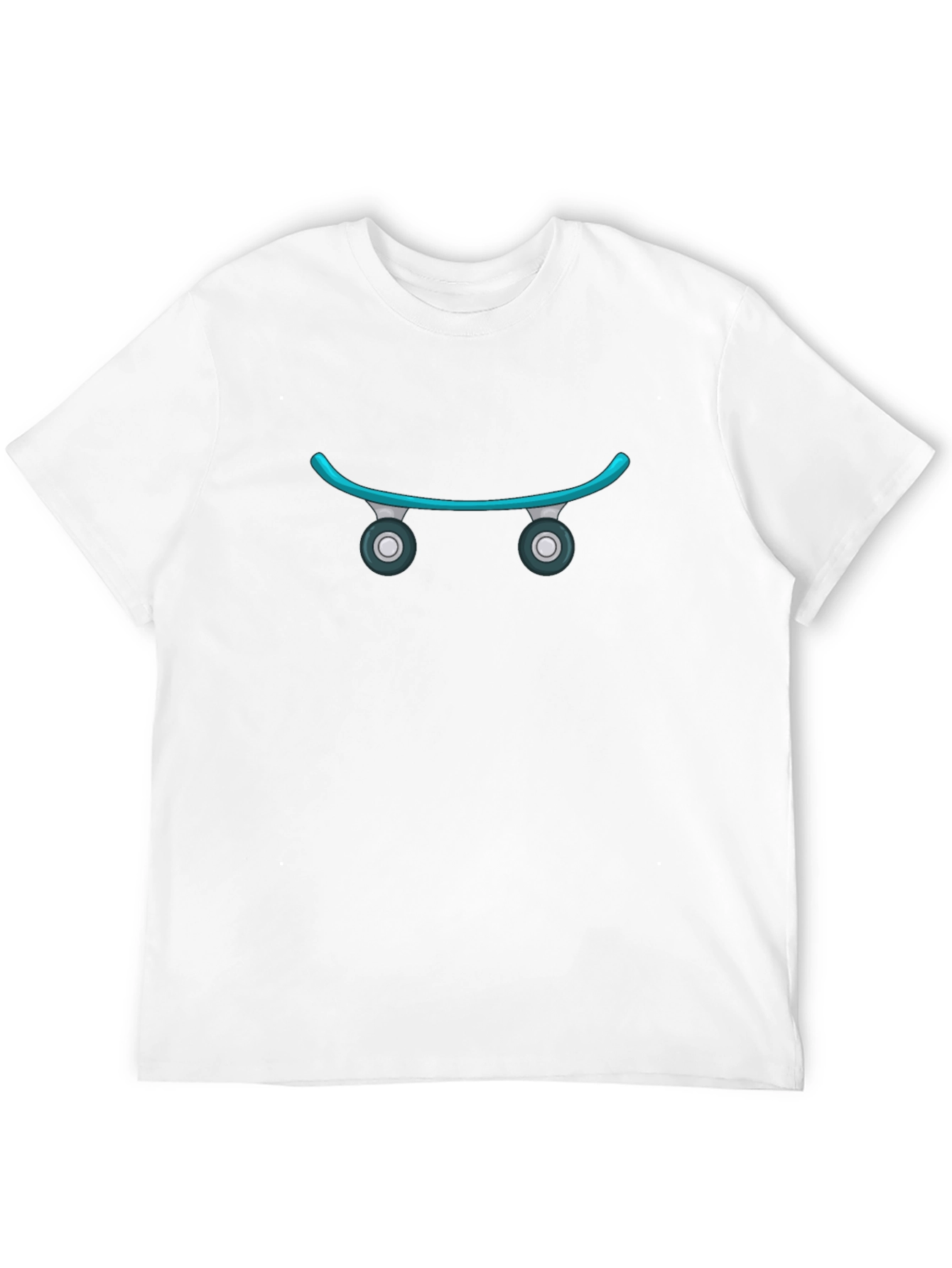 Skateboard Graphic T-Shirt - Cool & Casual