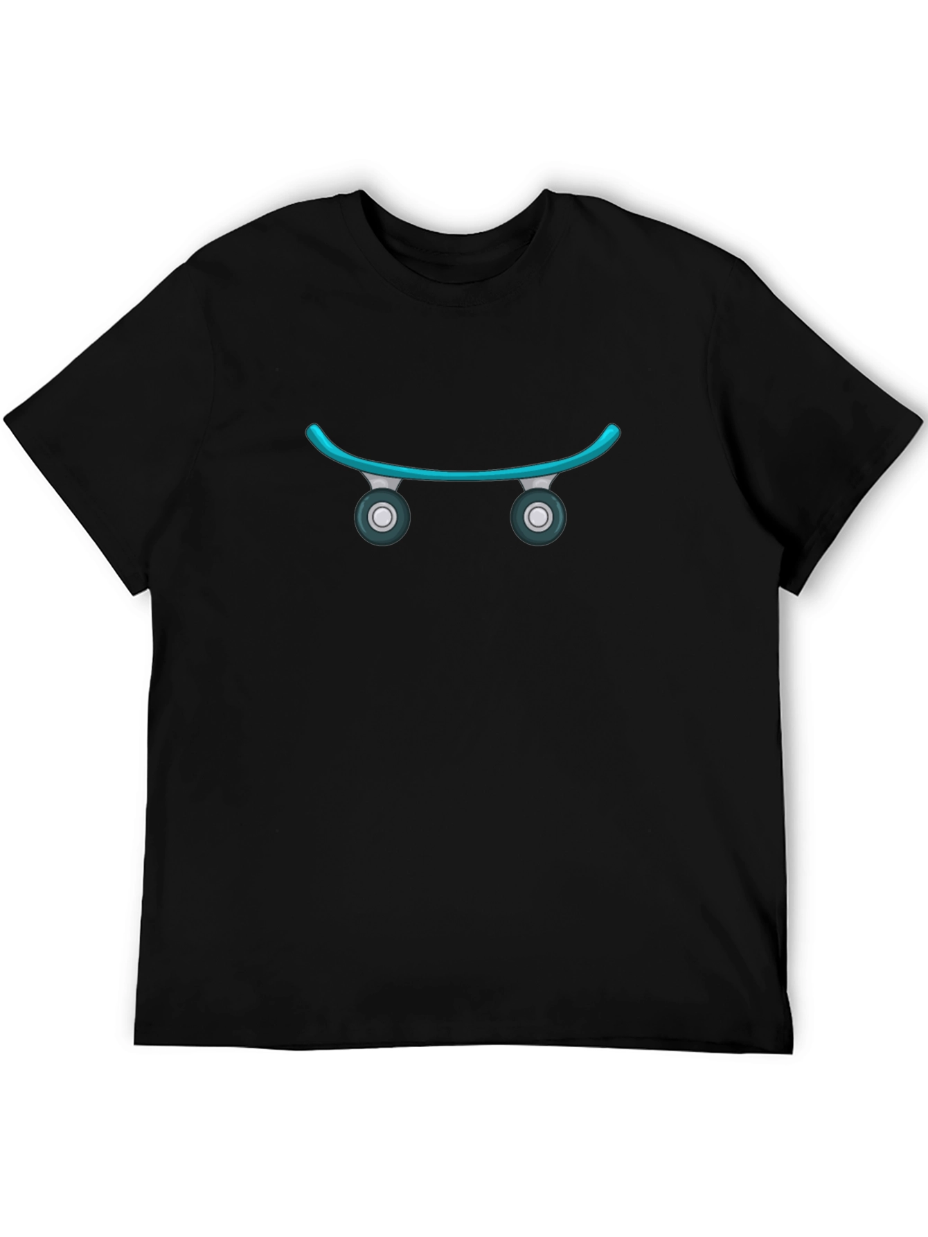 Skateboard Graphic T-Shirt - Cool & Casual