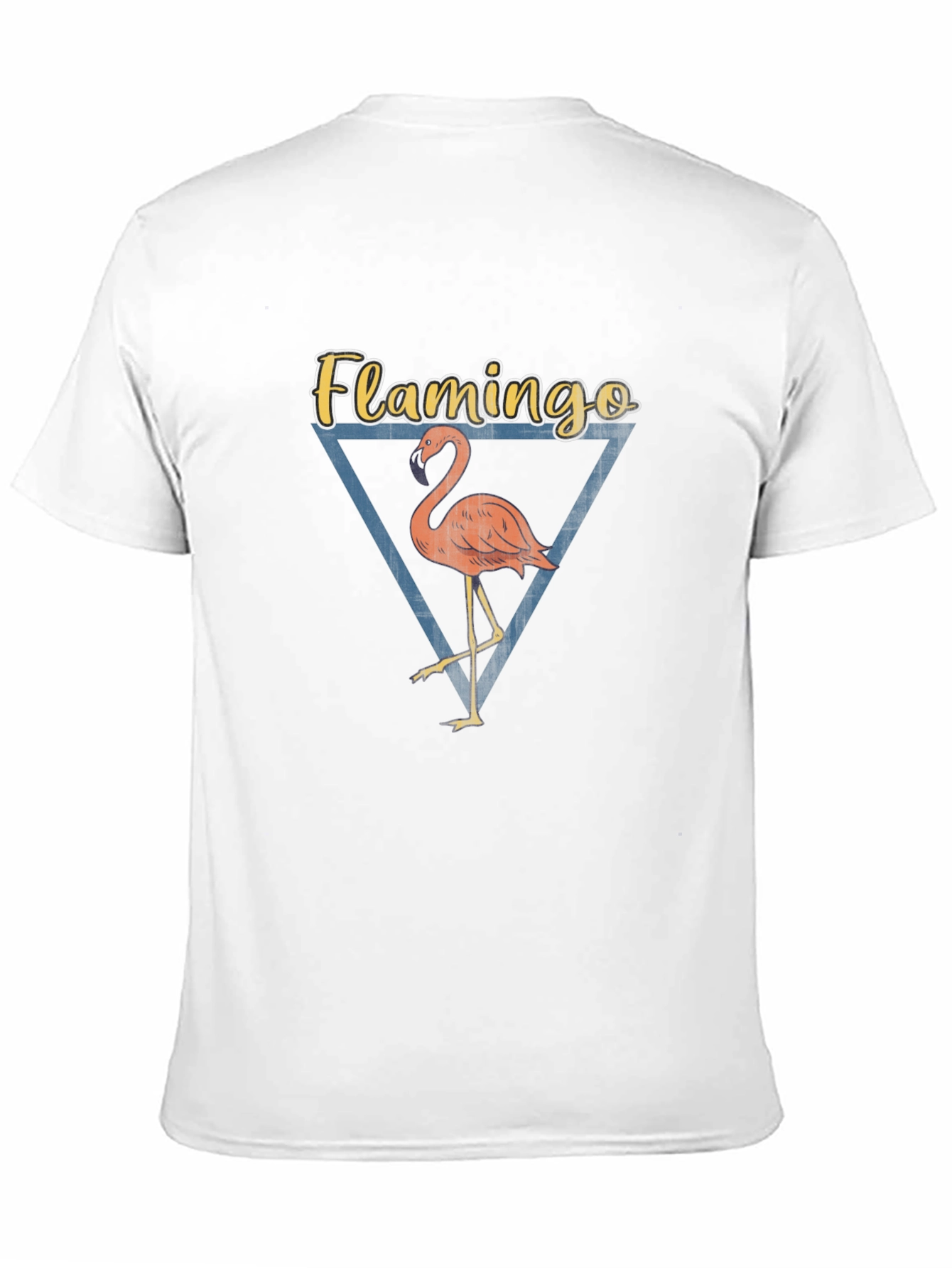 Flamingo Graphic Tee - Mens Black T-Shirt