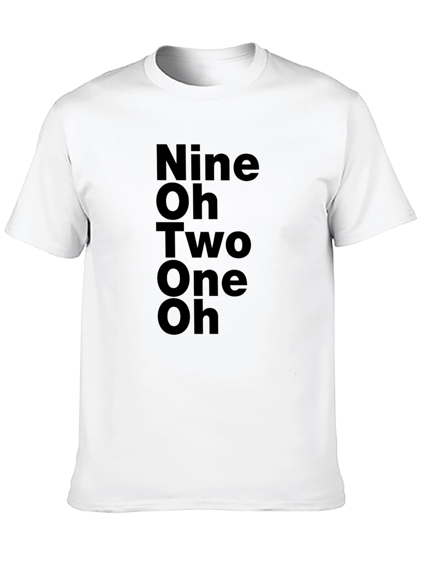 Nine Oh Two One Oh Black Graphic T-Shirt