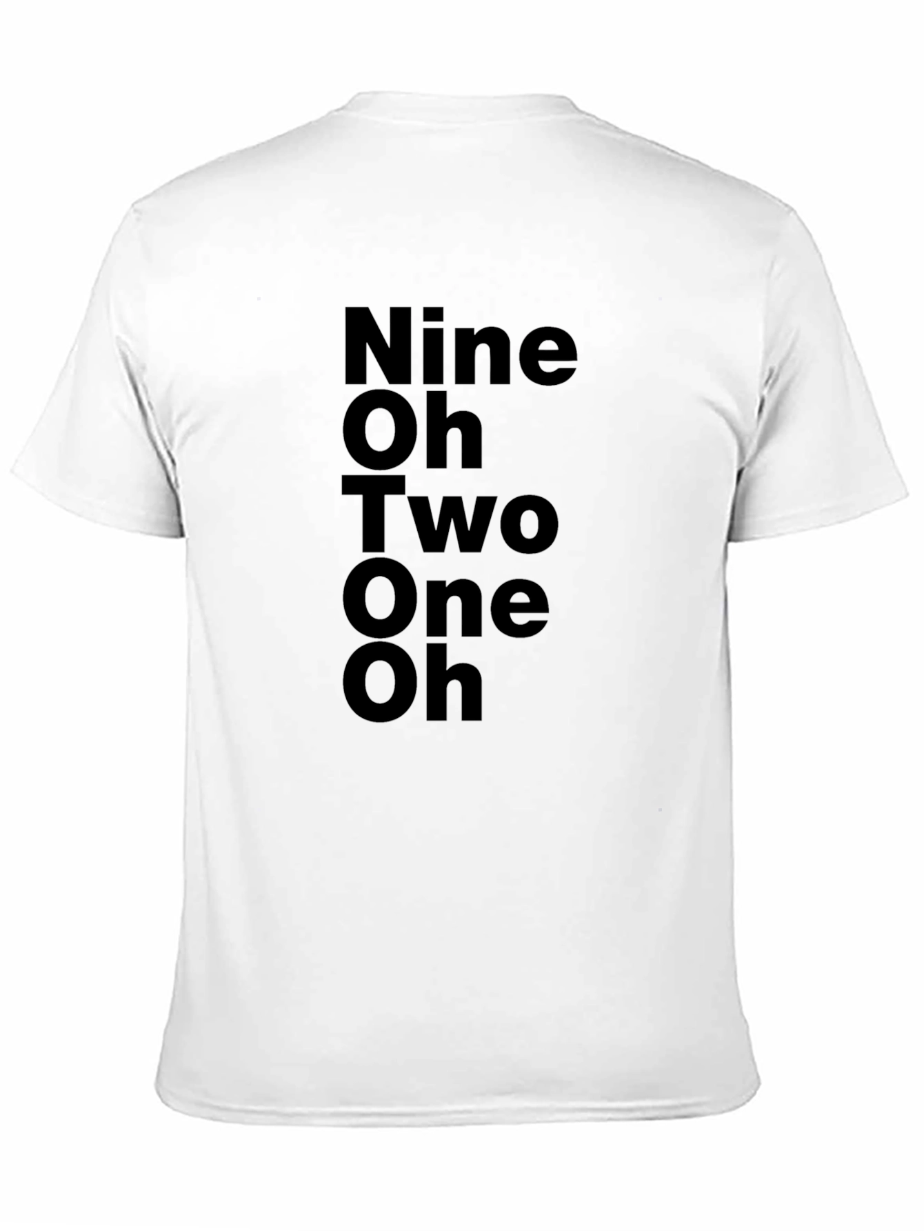 Nine Oh Two One Oh Black Graphic T-Shirt