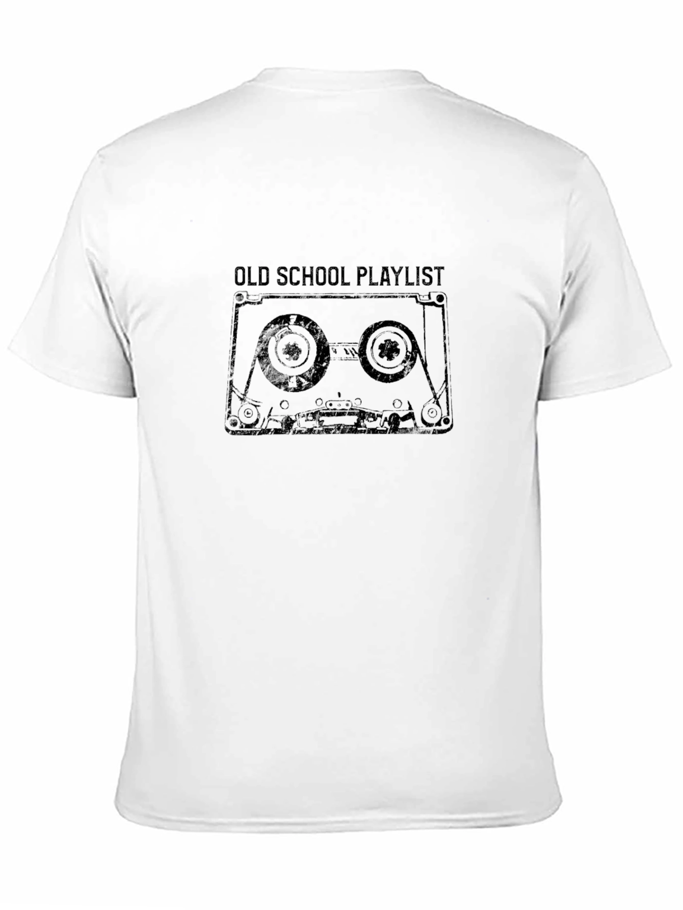 Old School Playlist Cassette Tape T-Shirt