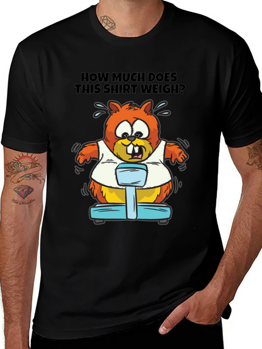 Humorous Beaver Weight T-Shirt