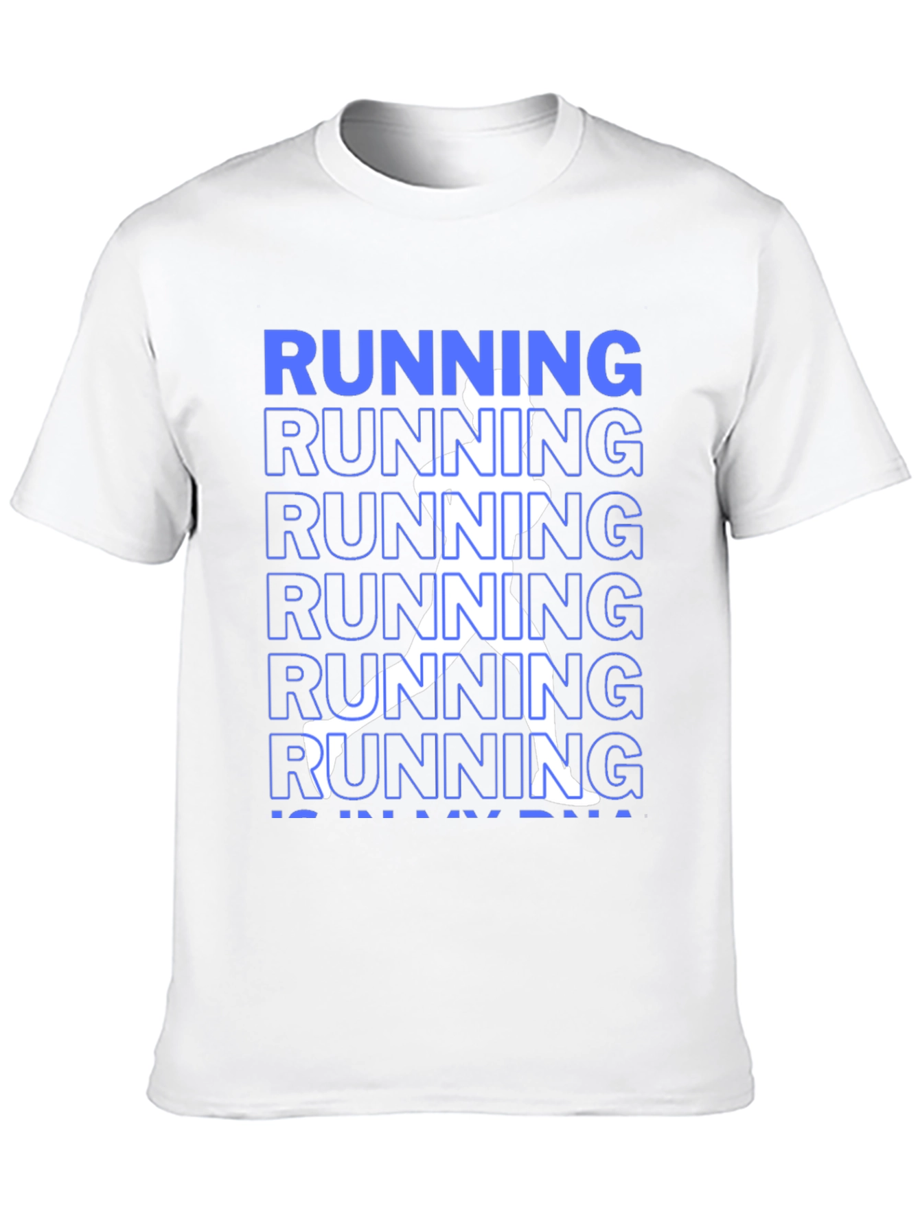 Running DNA Graphic Tee - Black Casual Shirt