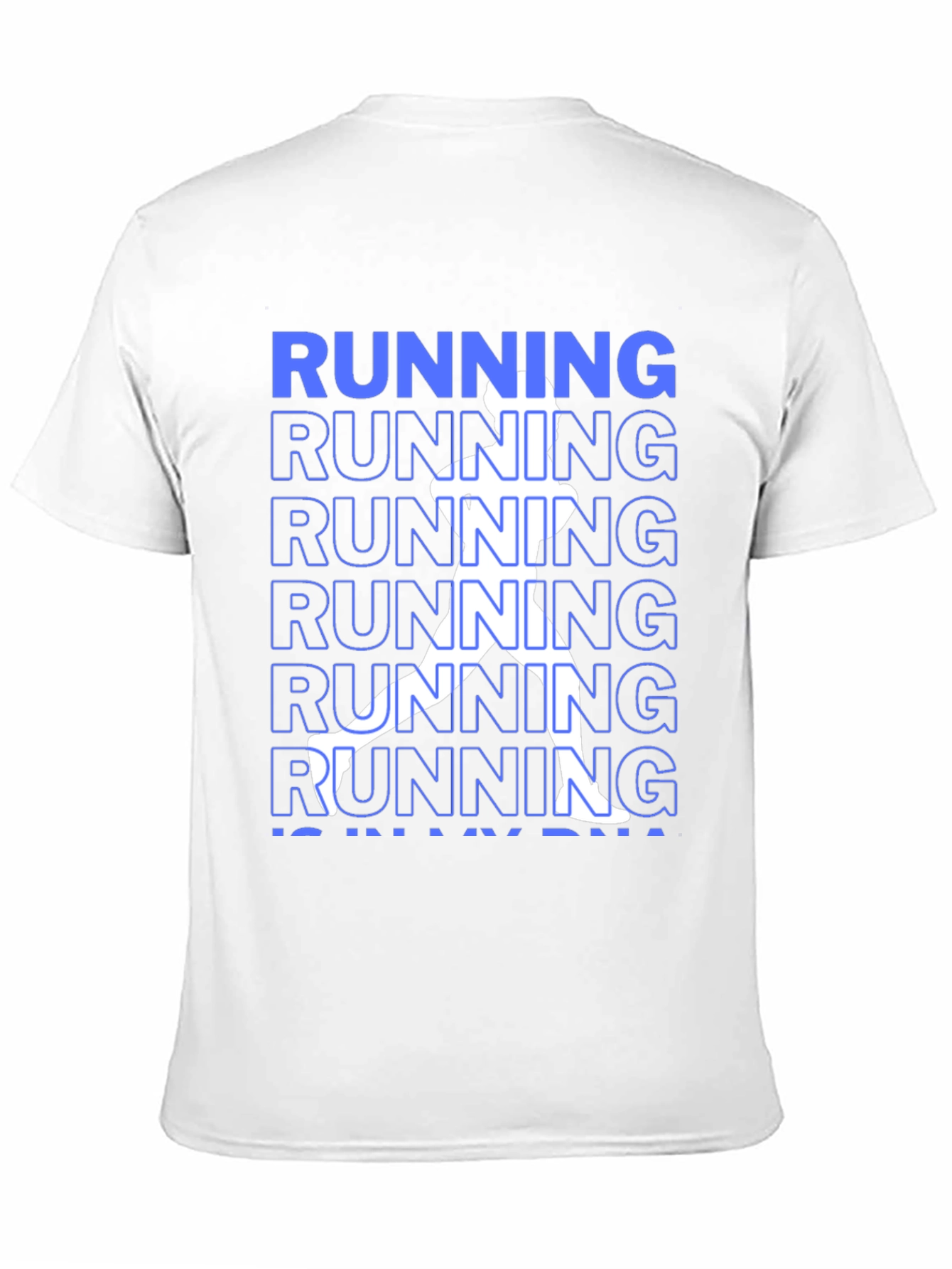 Running DNA Graphic Tee - Black Casual Shirt