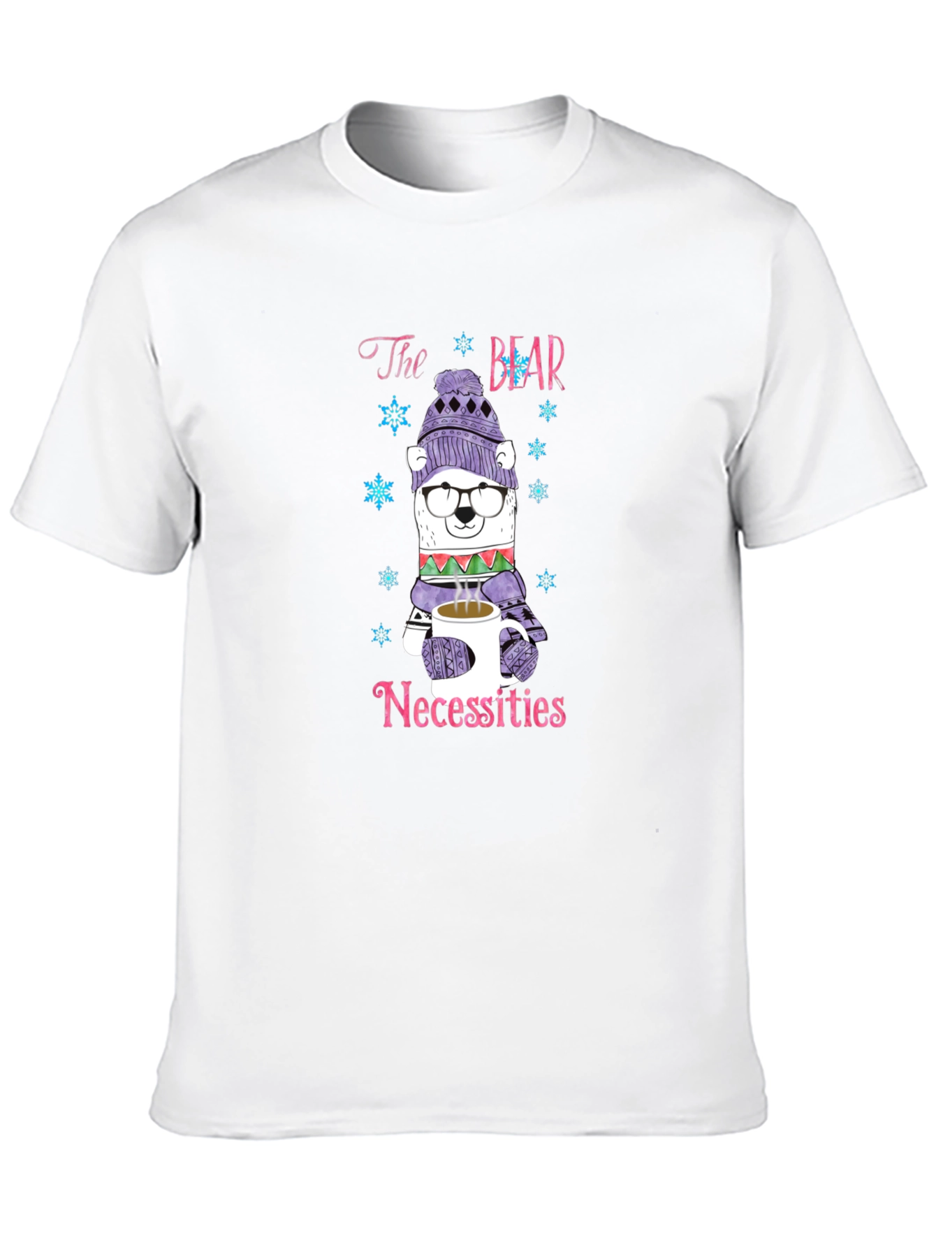 Bear Necessities Winter Coffee T-Shirt