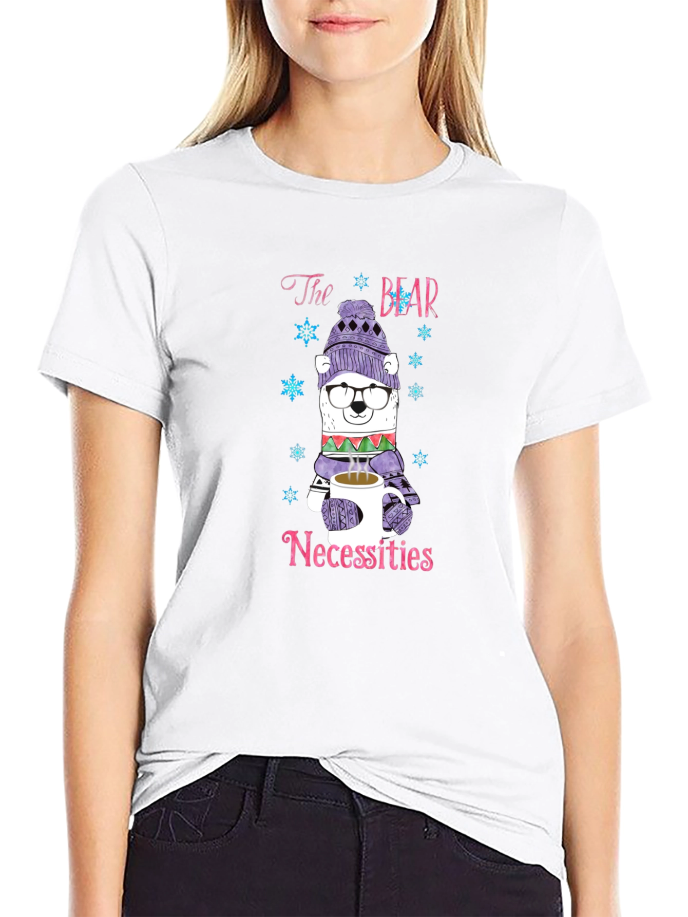 Bear Necessities Winter Coffee T-Shirt