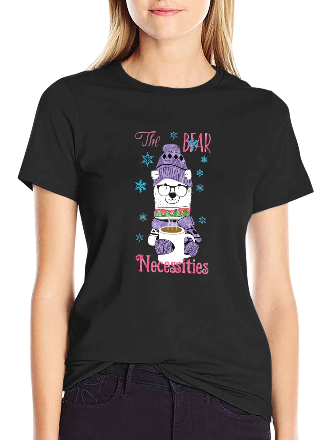 Bear Necessities Winter Coffee T-Shirt
