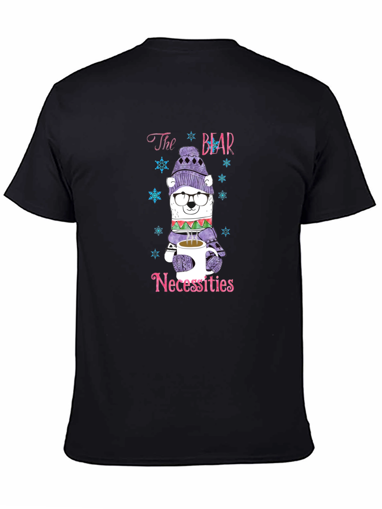 Bear Necessities Winter Coffee T-Shirt