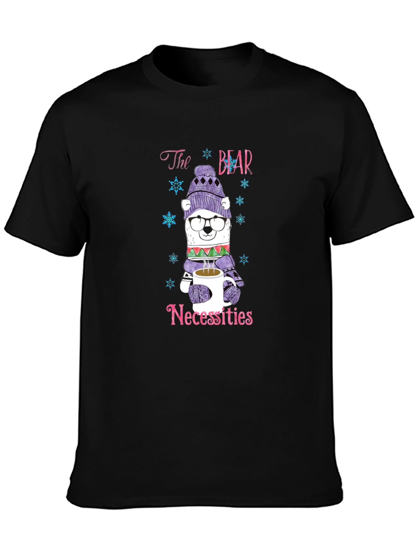 Bear Necessities Winter Coffee T-Shirt