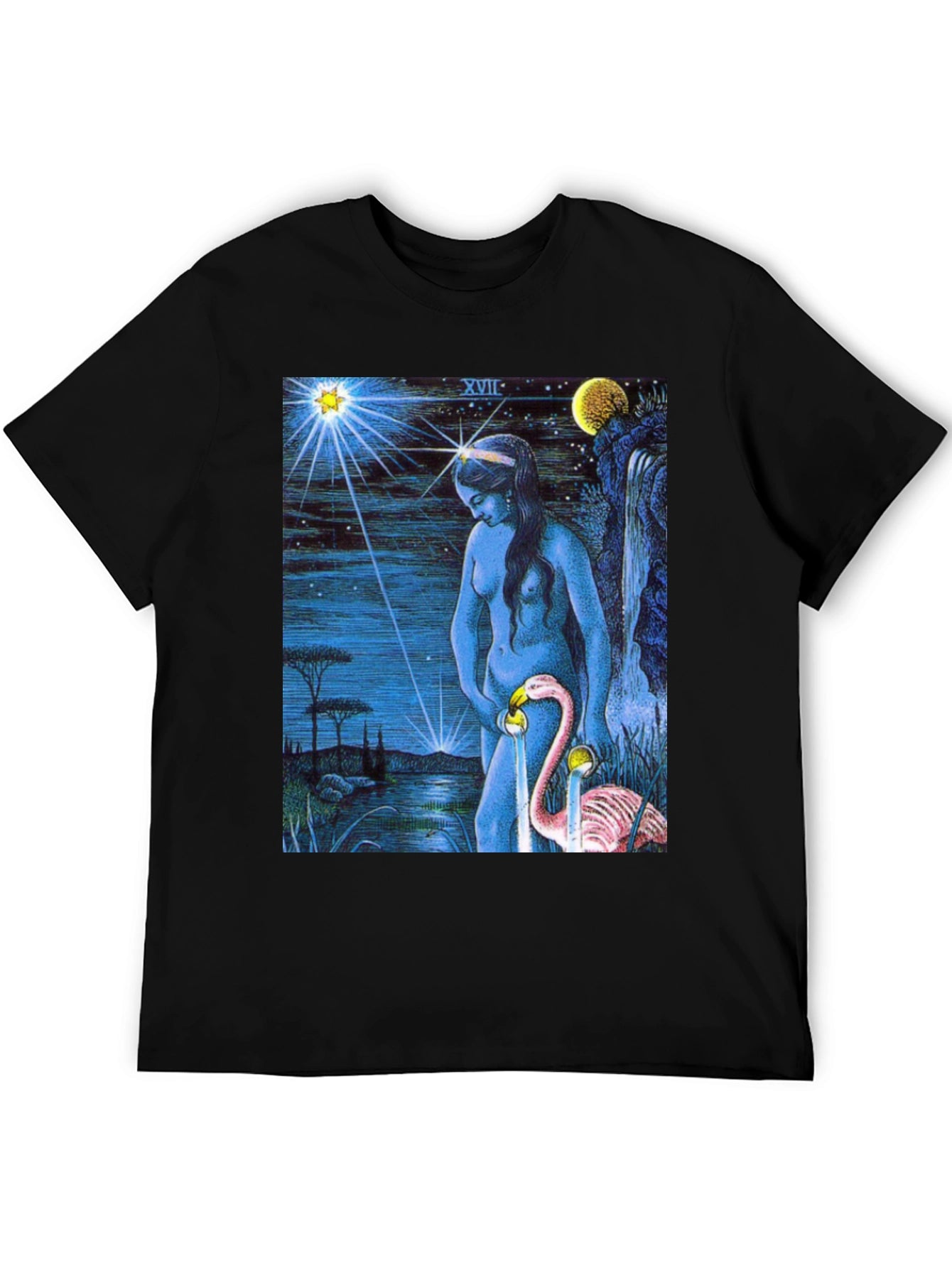 The Star Tarot Card Graphic T-Shirt