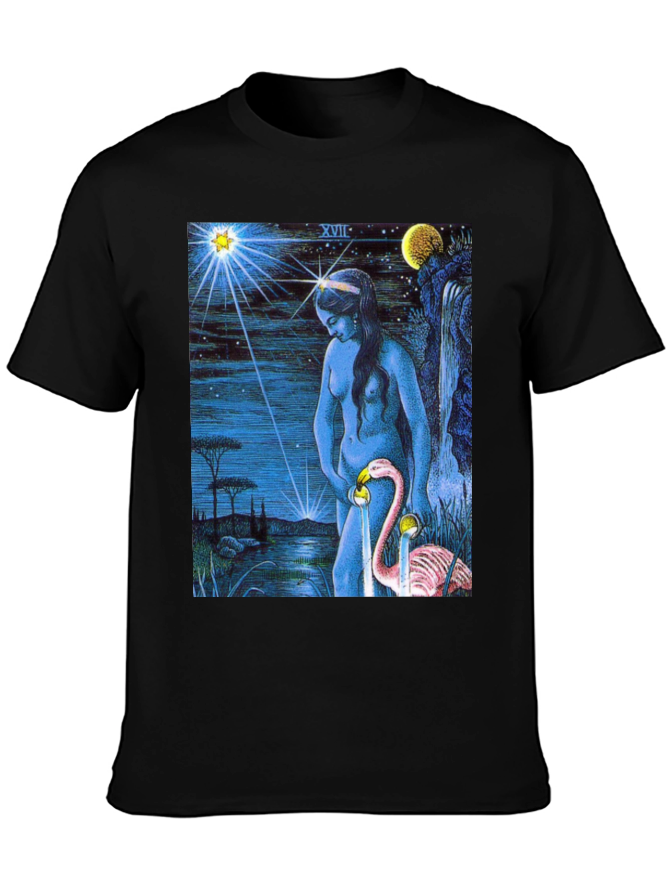 The Star Tarot Card Graphic T-Shirt