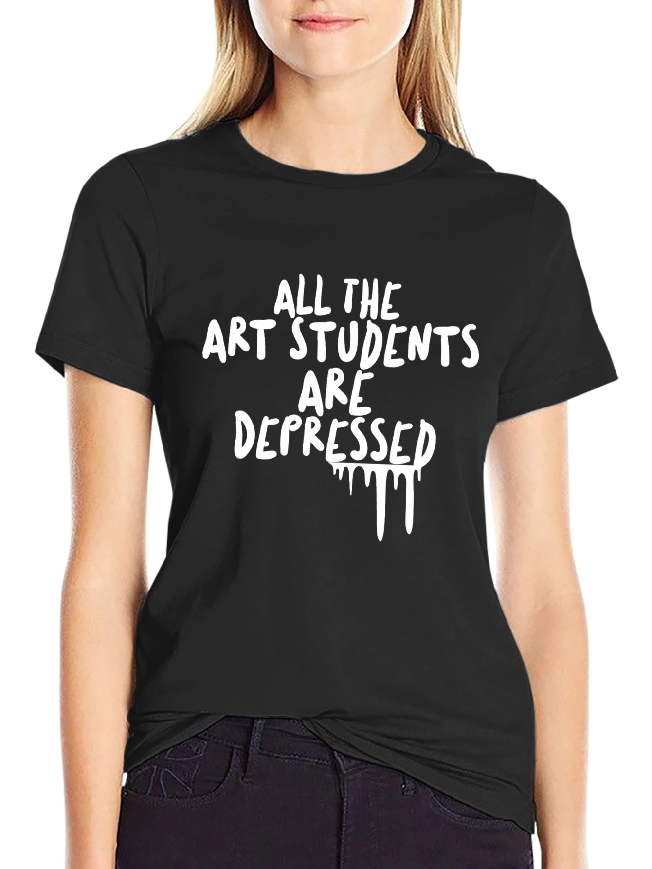All The Art Students Are Depressed T-Shirt
