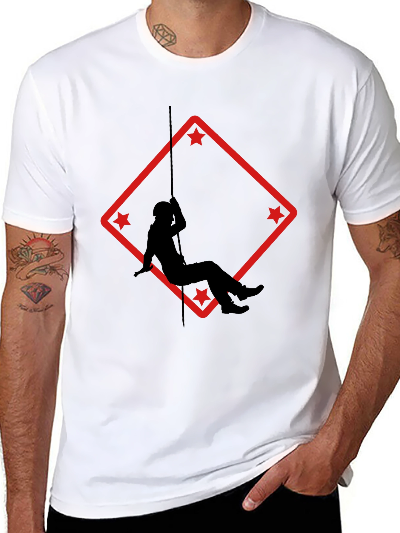 Tactical Rappel Design T-Shirt