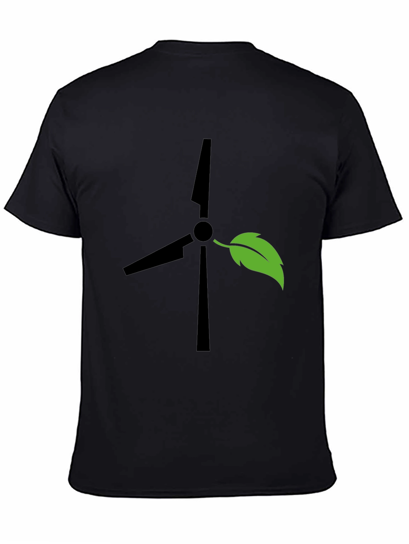 Eco-Friendly Turbine Graphic Tee